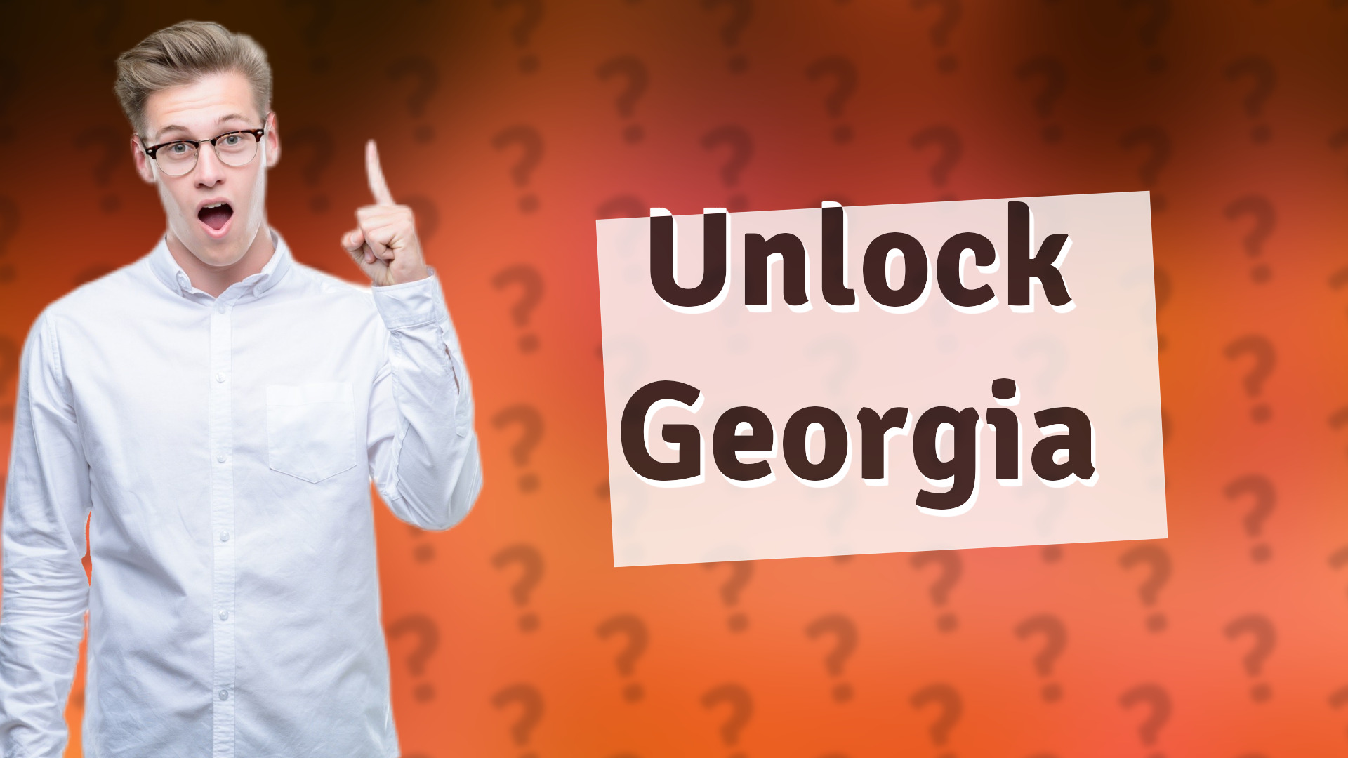 Unlock Georgia