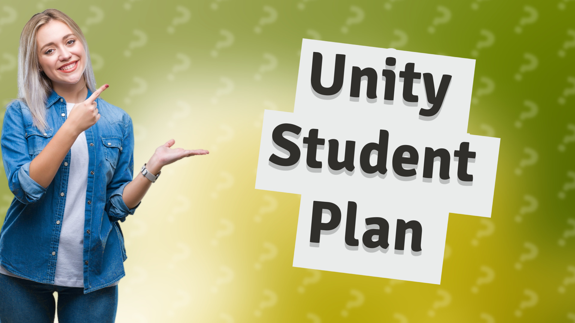 Unity Student Plan