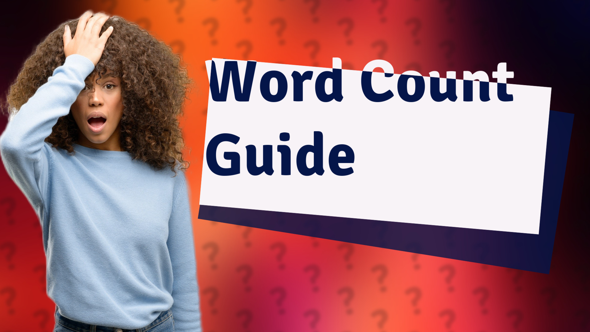 Word Count Guide