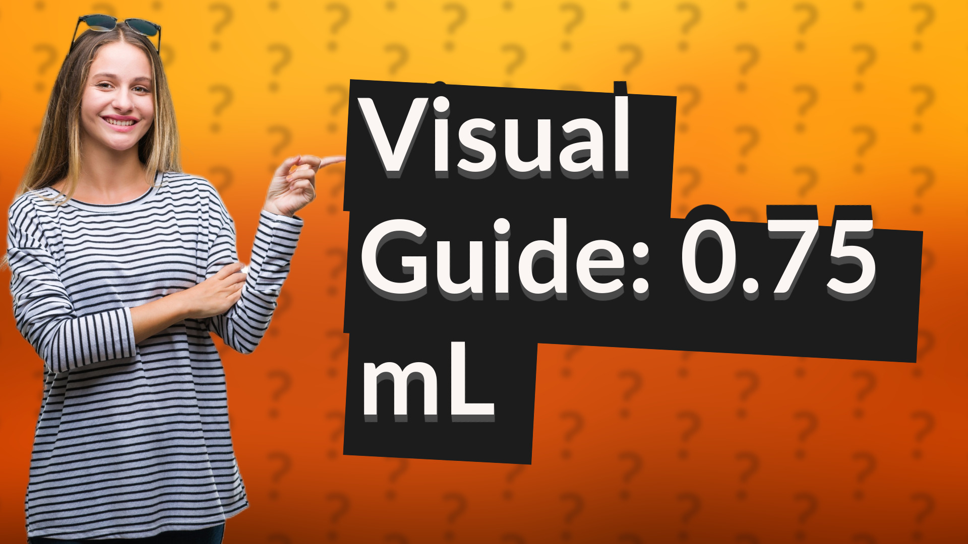 Visual Guide: 0.75 mL
