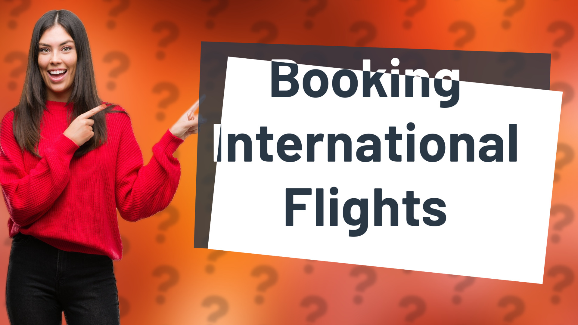 Booking International Flights