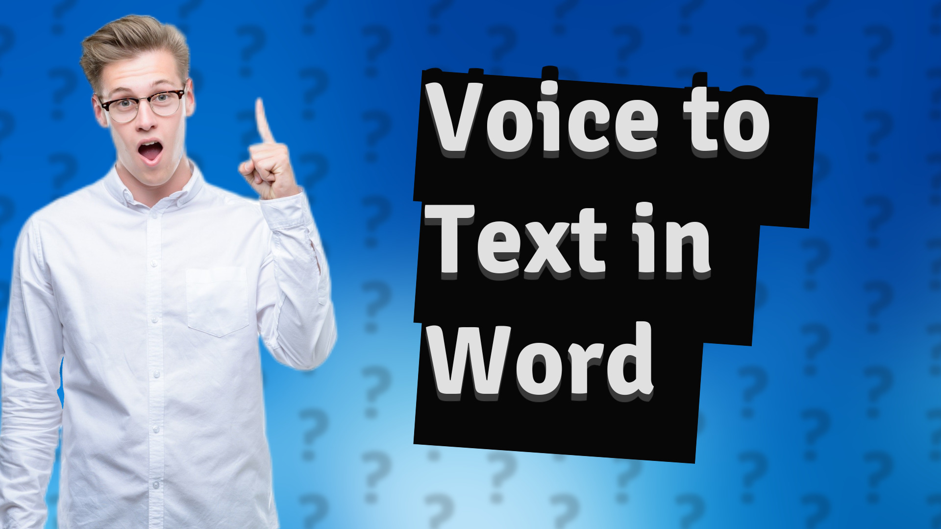 Voice to Text in Word