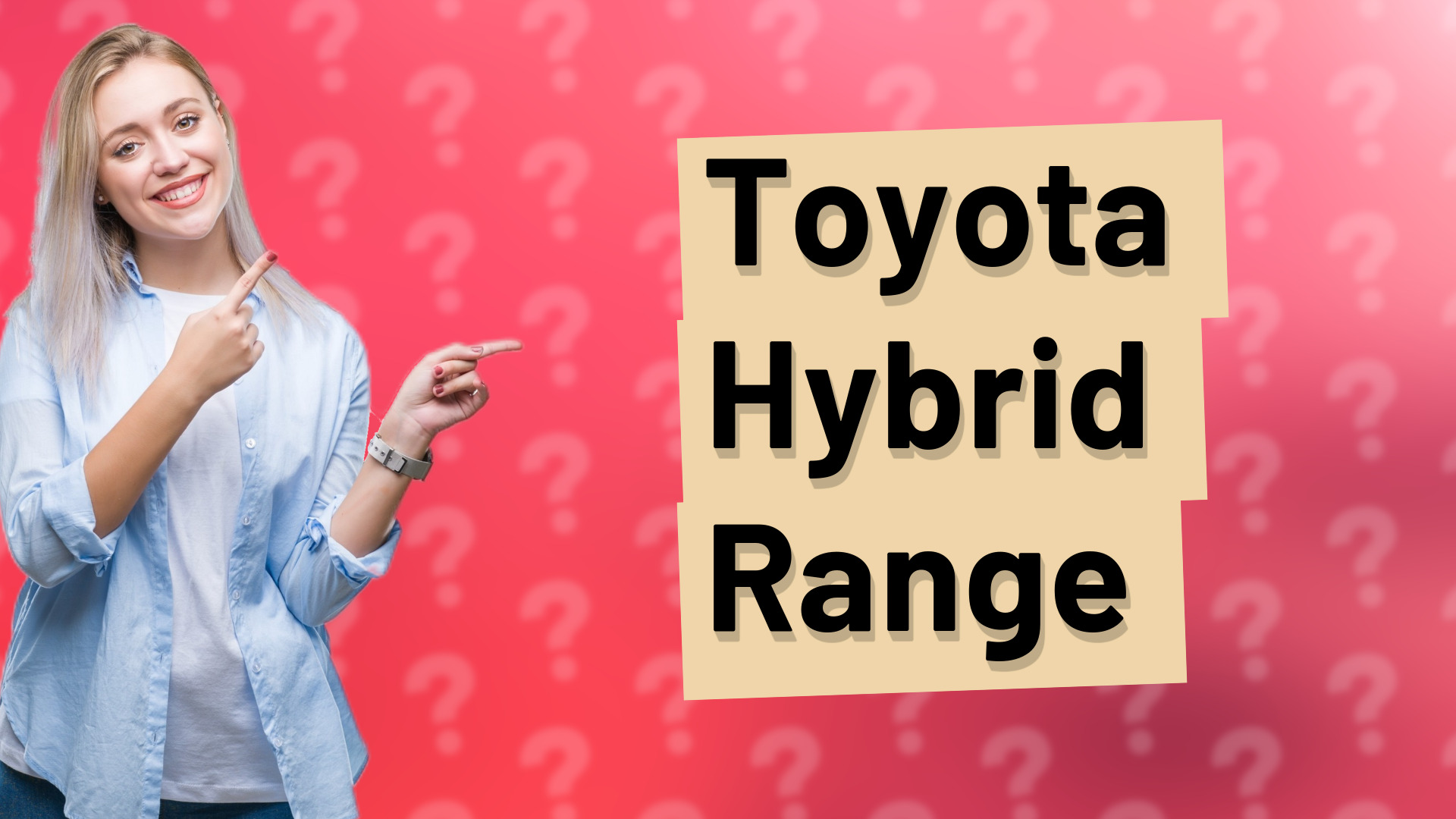 Toyota Hybrid Range