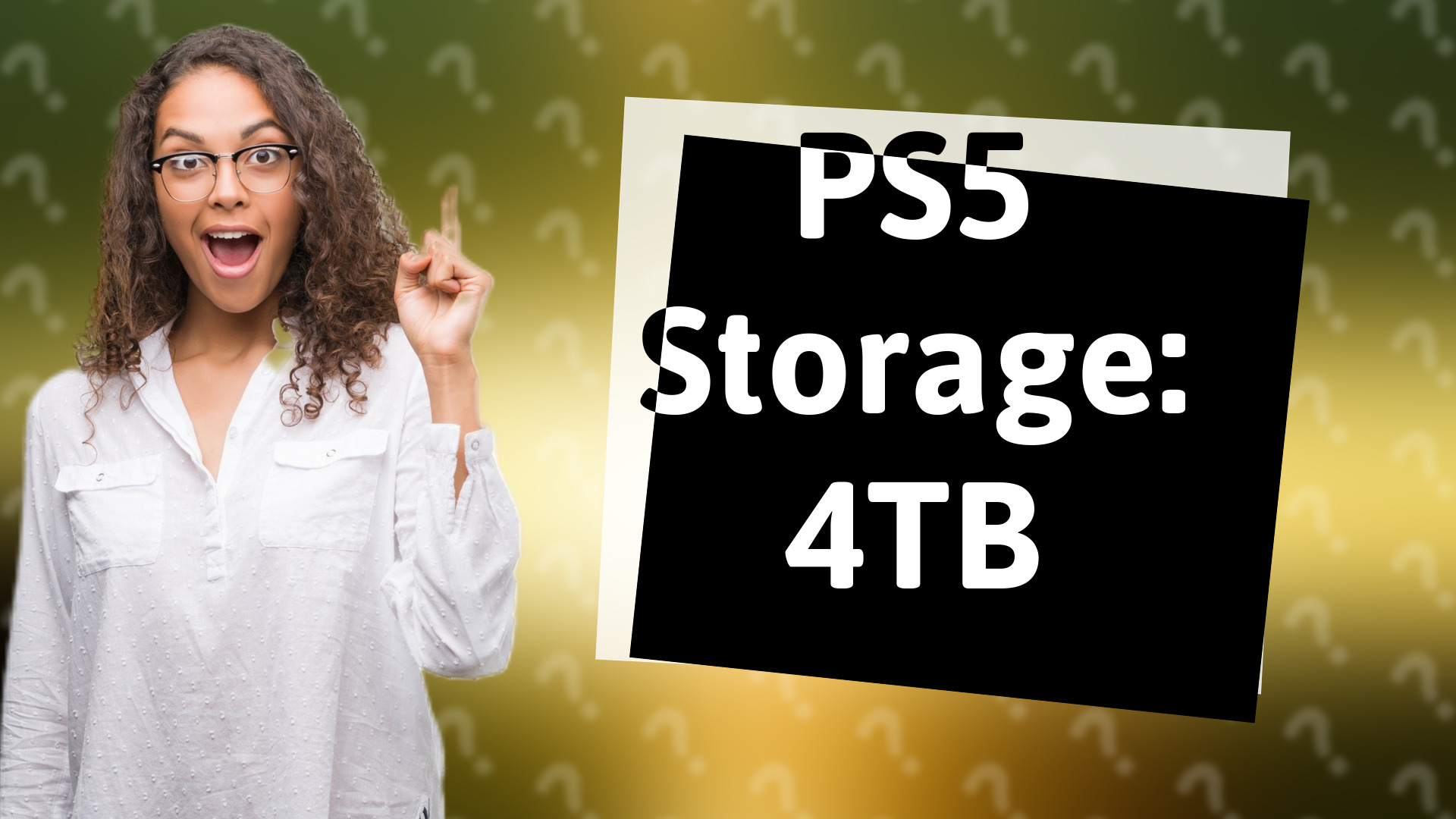 PS5 Storage: 4TB