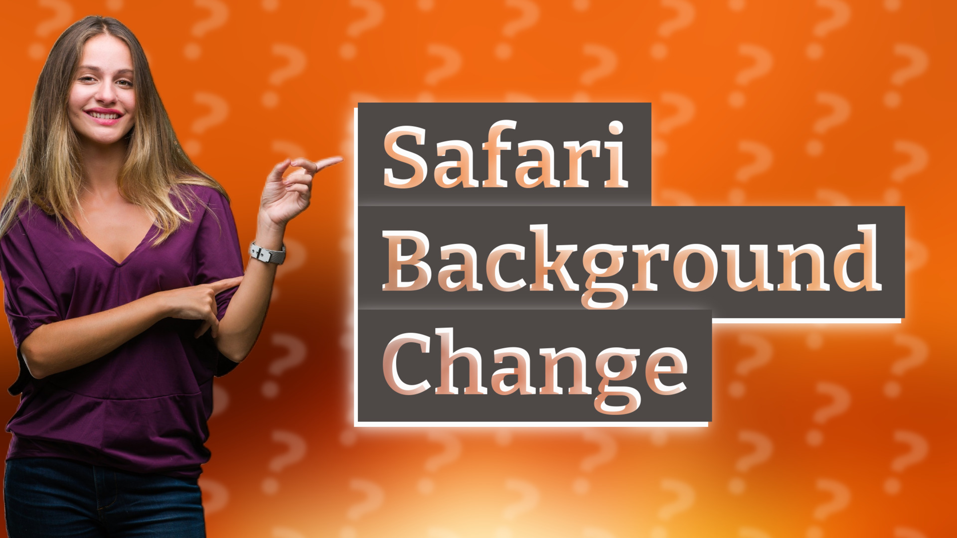 Safari Background Change