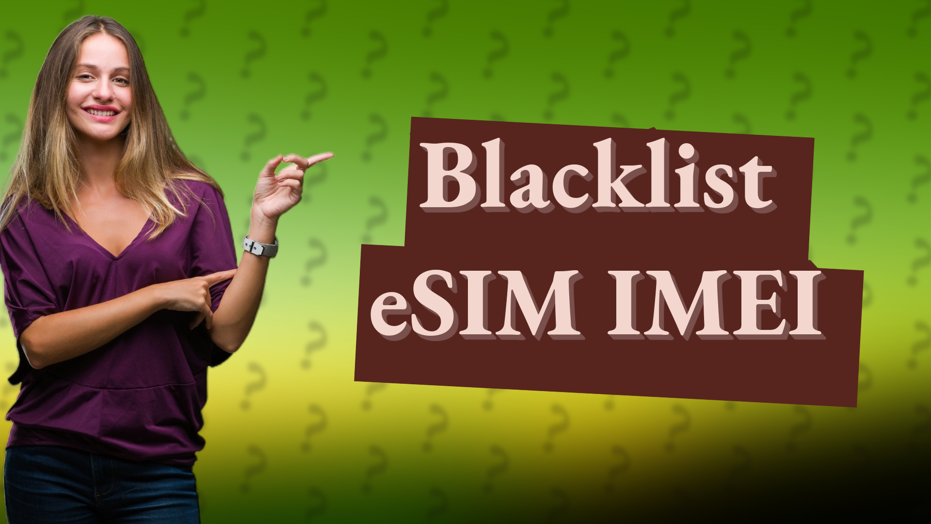 Blacklist eSIM IMEI