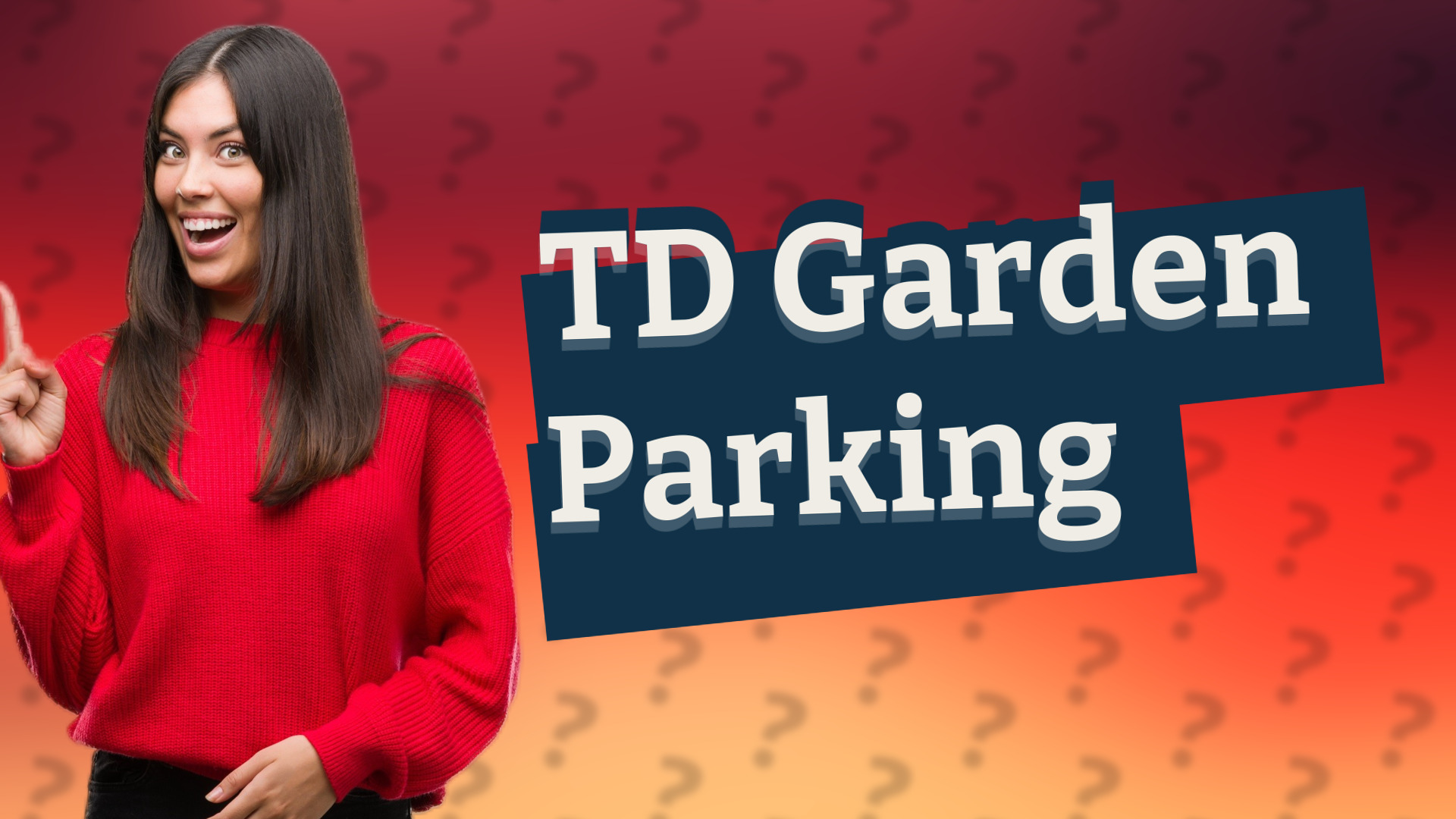 TD Garden Parking
