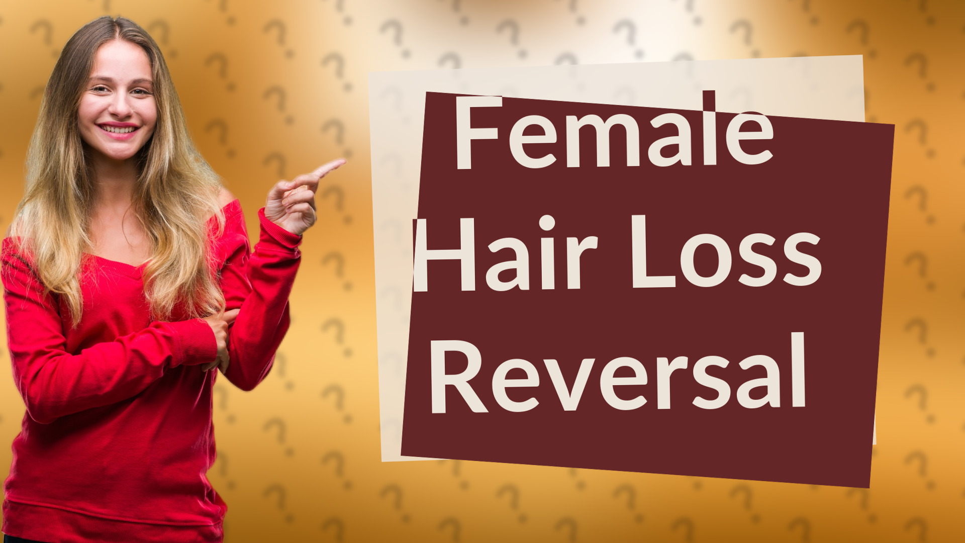 Female Hair Loss Reversal