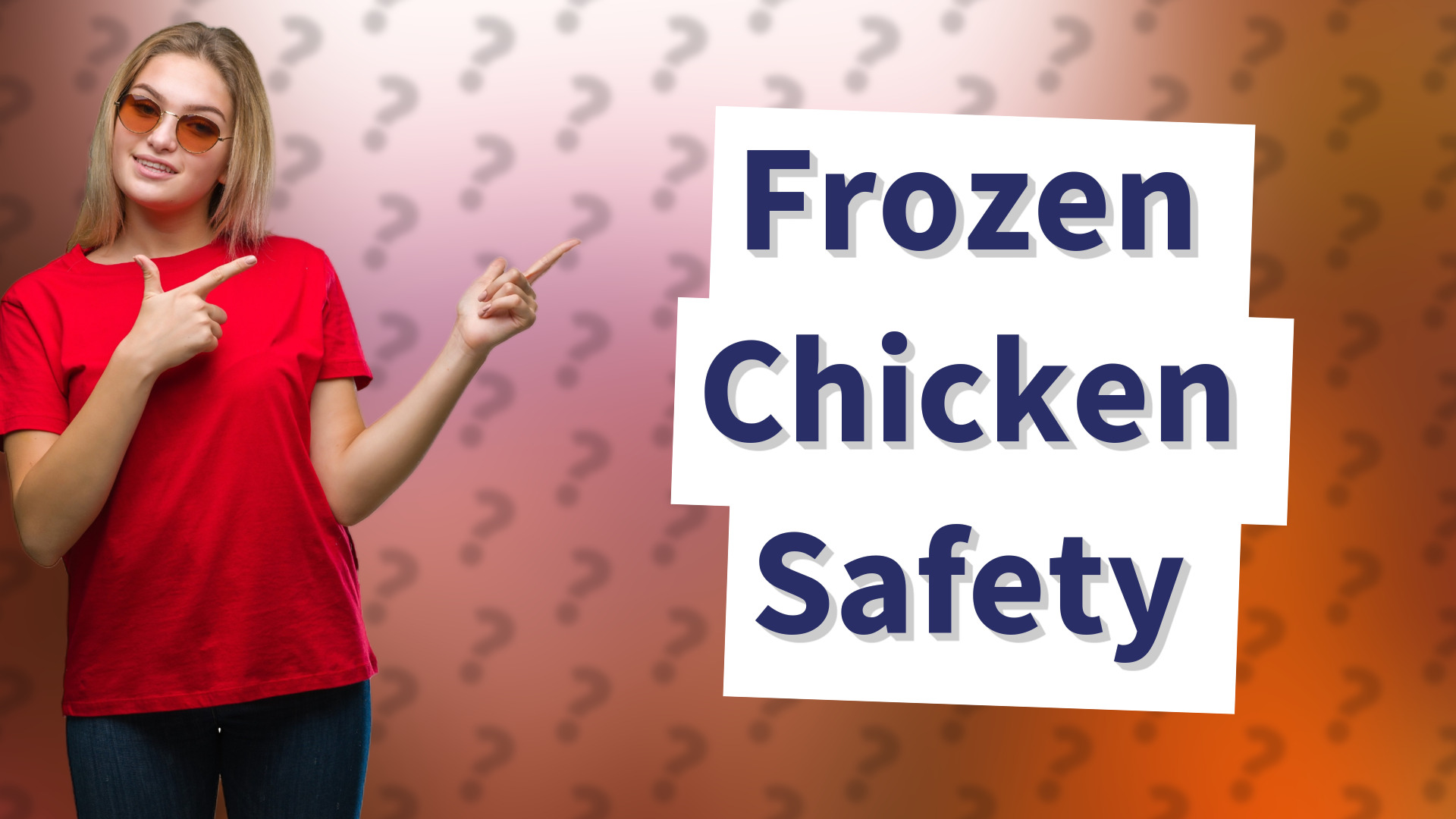 Frozen Chicken Safety