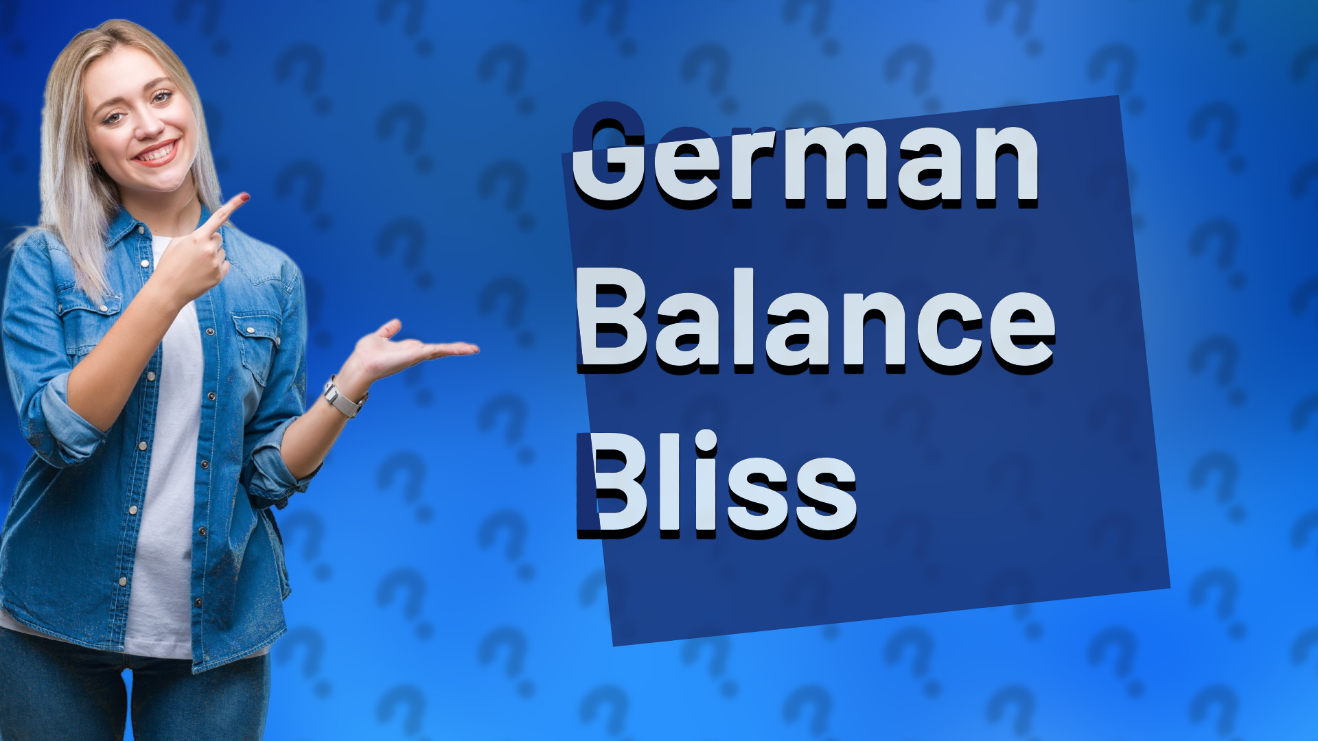 German Balance Bliss