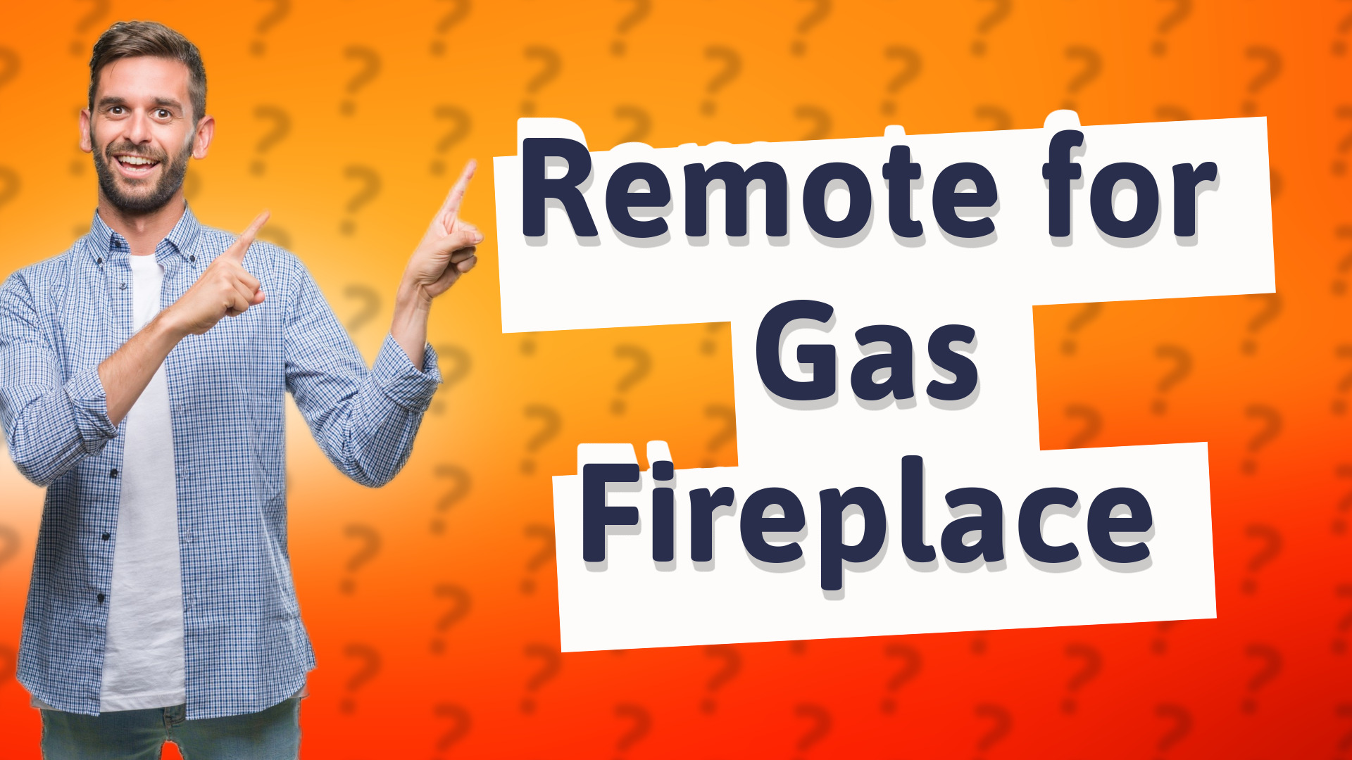 Remote for Gas Fireplace