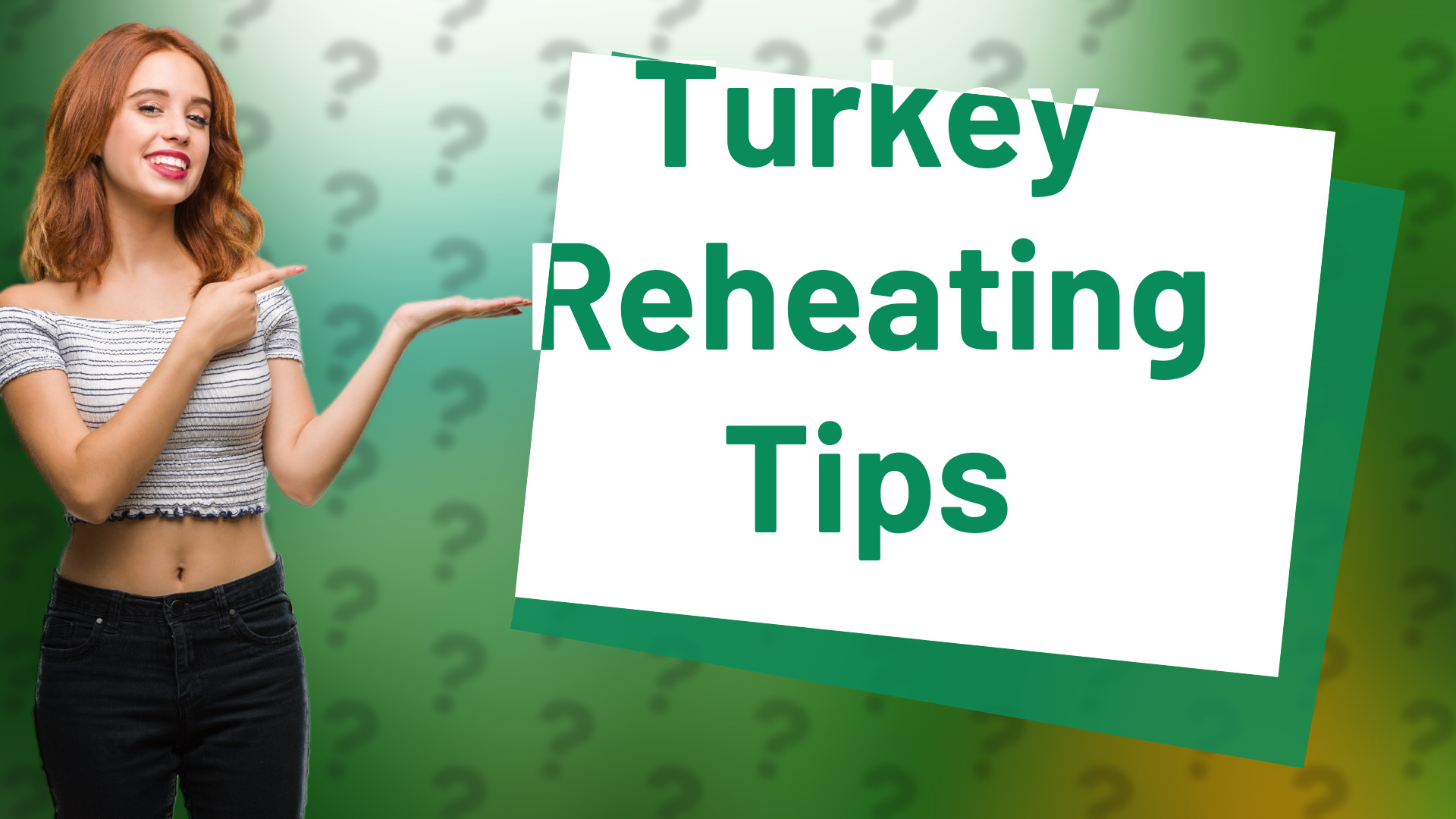 Turkey Reheating Tips