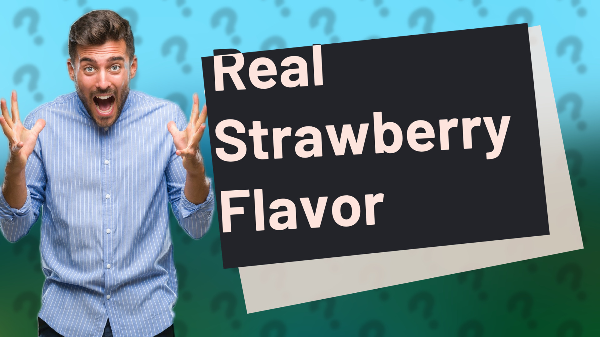 Real Strawberry Flavor