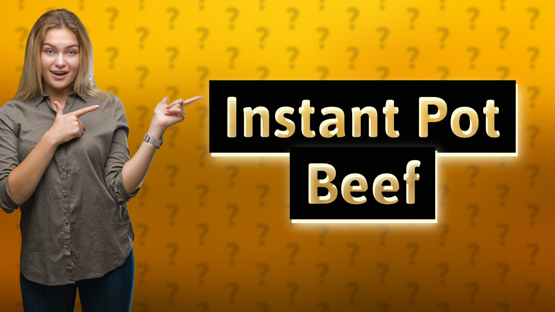 Instant Pot Beef