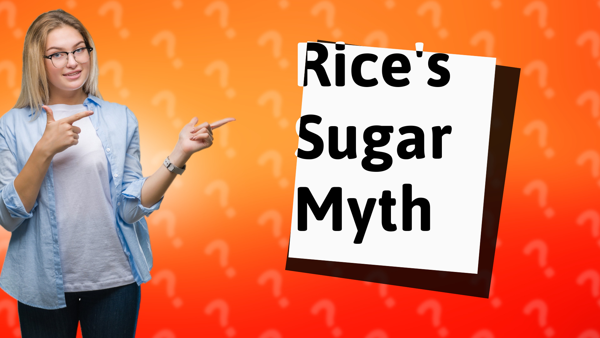 Rice's Sugar Myth