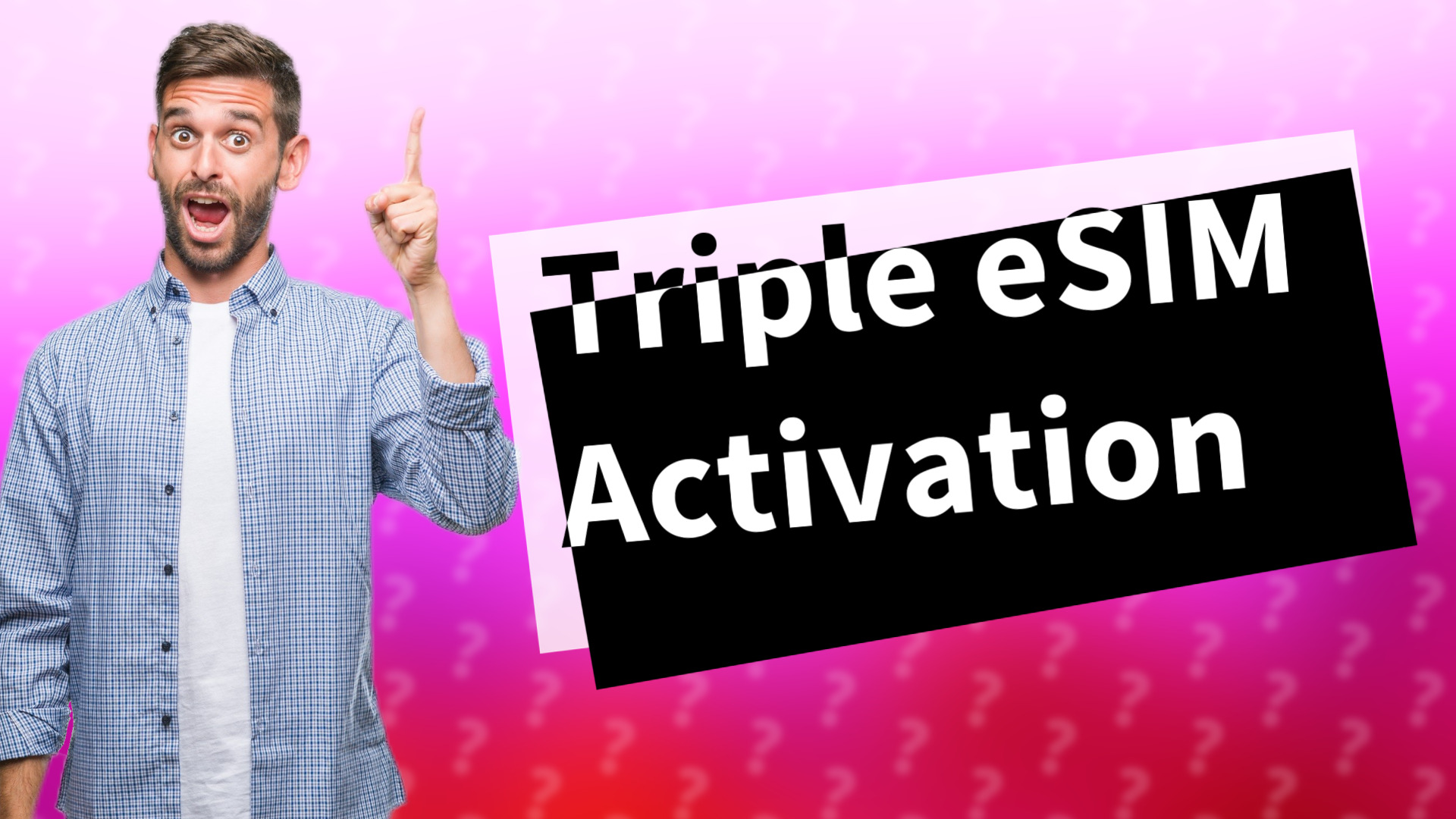 Triple eSIM Activation