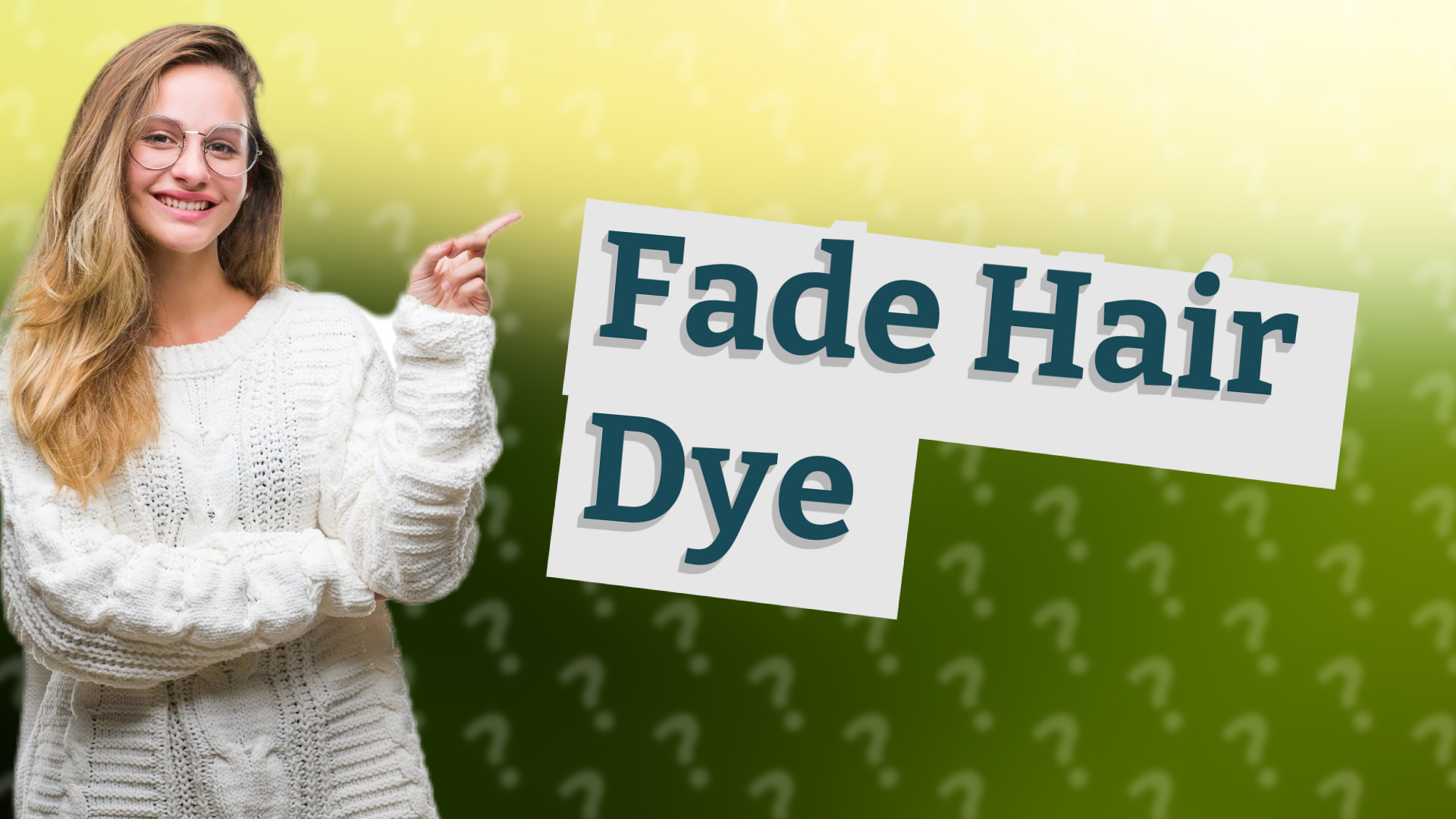 Fade Hair Dye