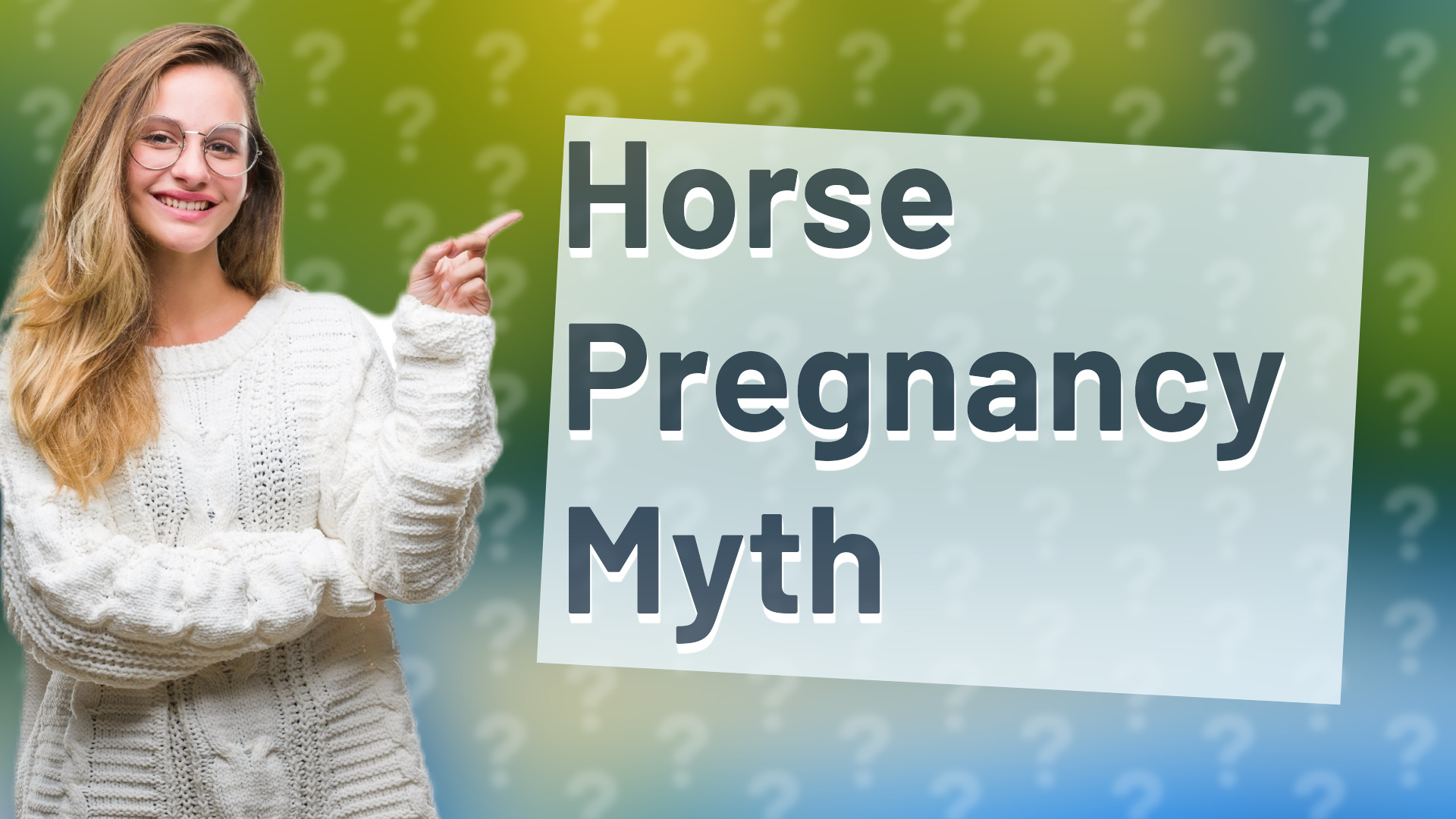 Horse Pregnancy Myth