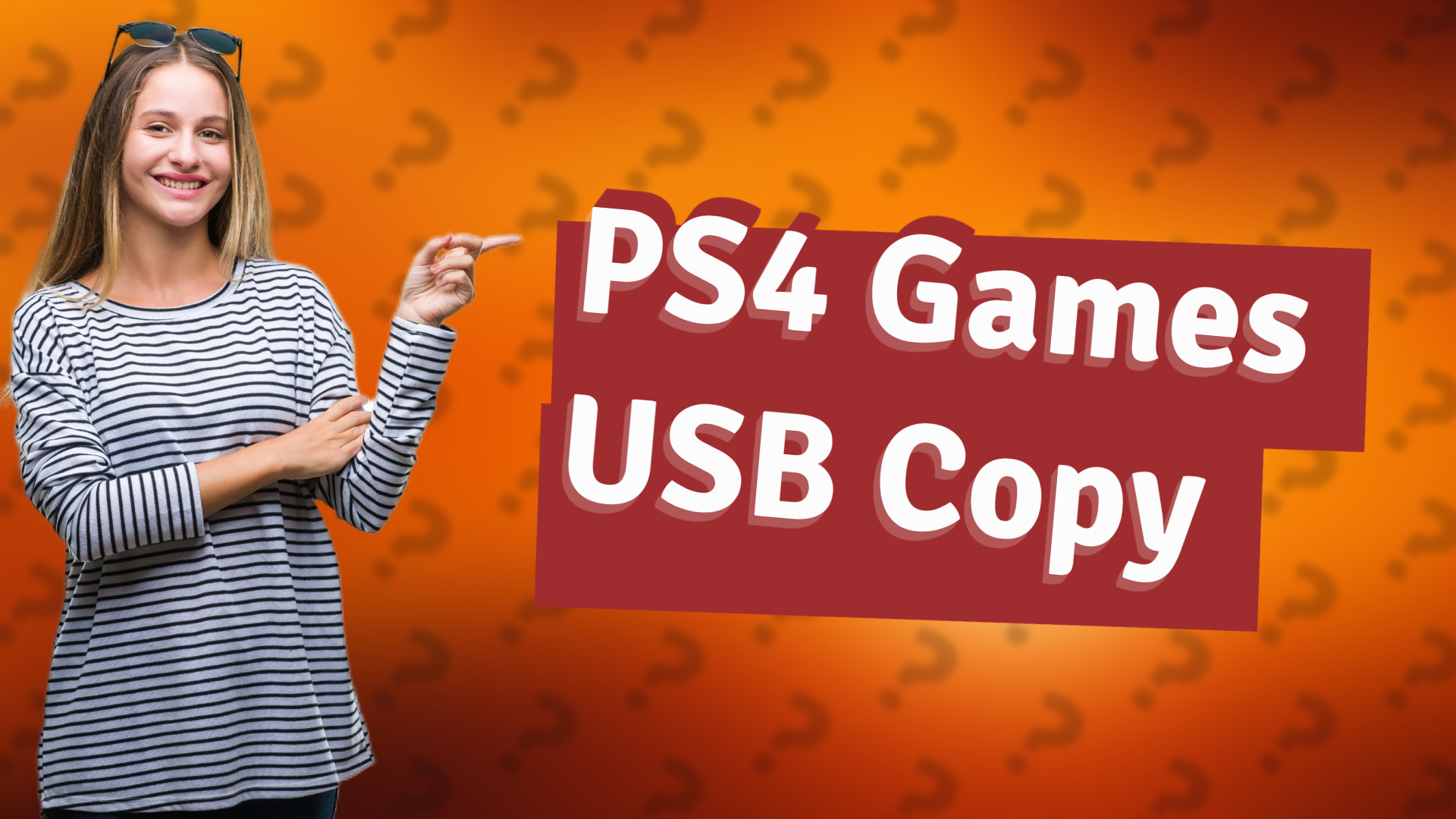 PS4 Games USB Copy