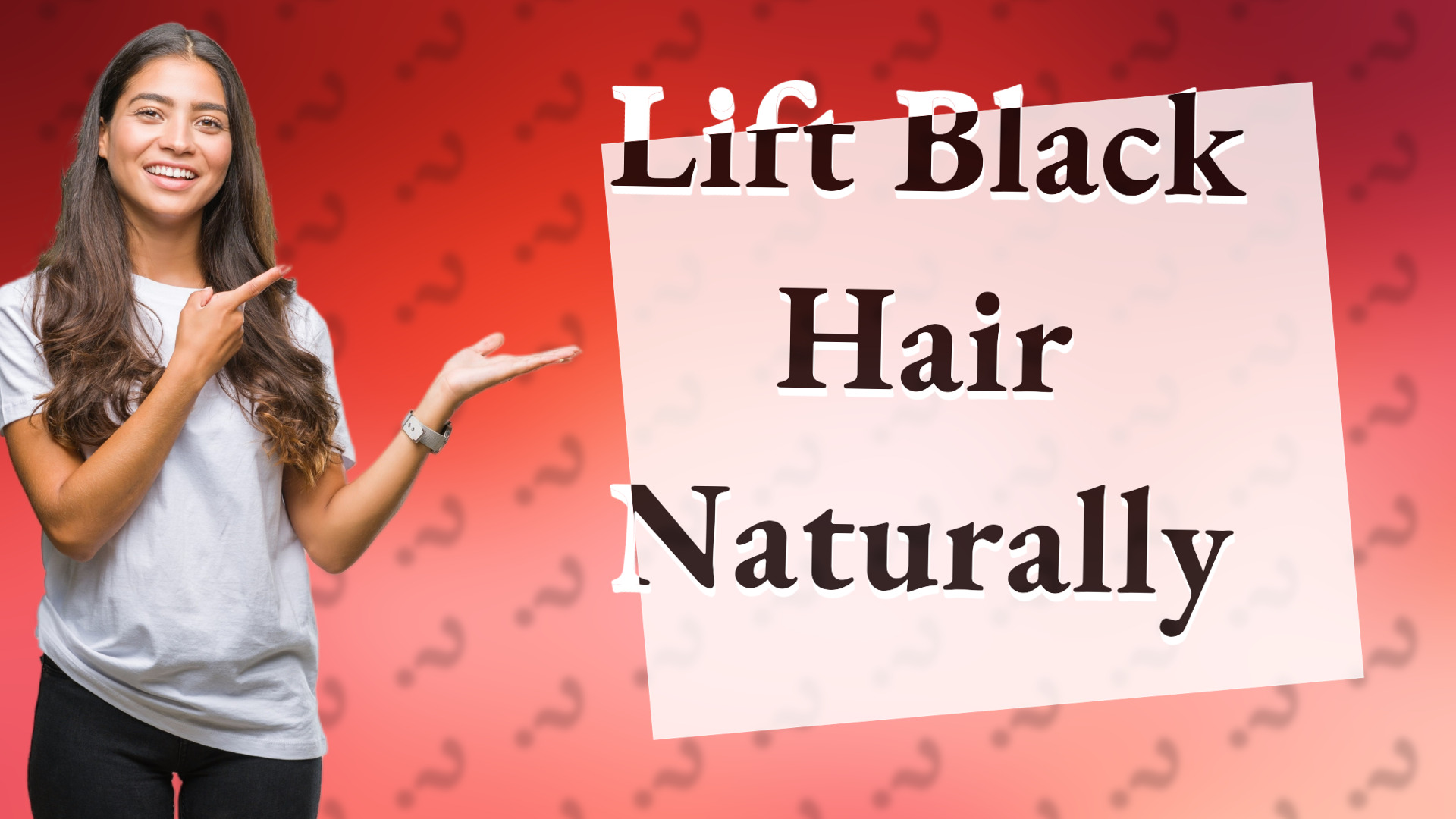 Lift Black Hair Naturally