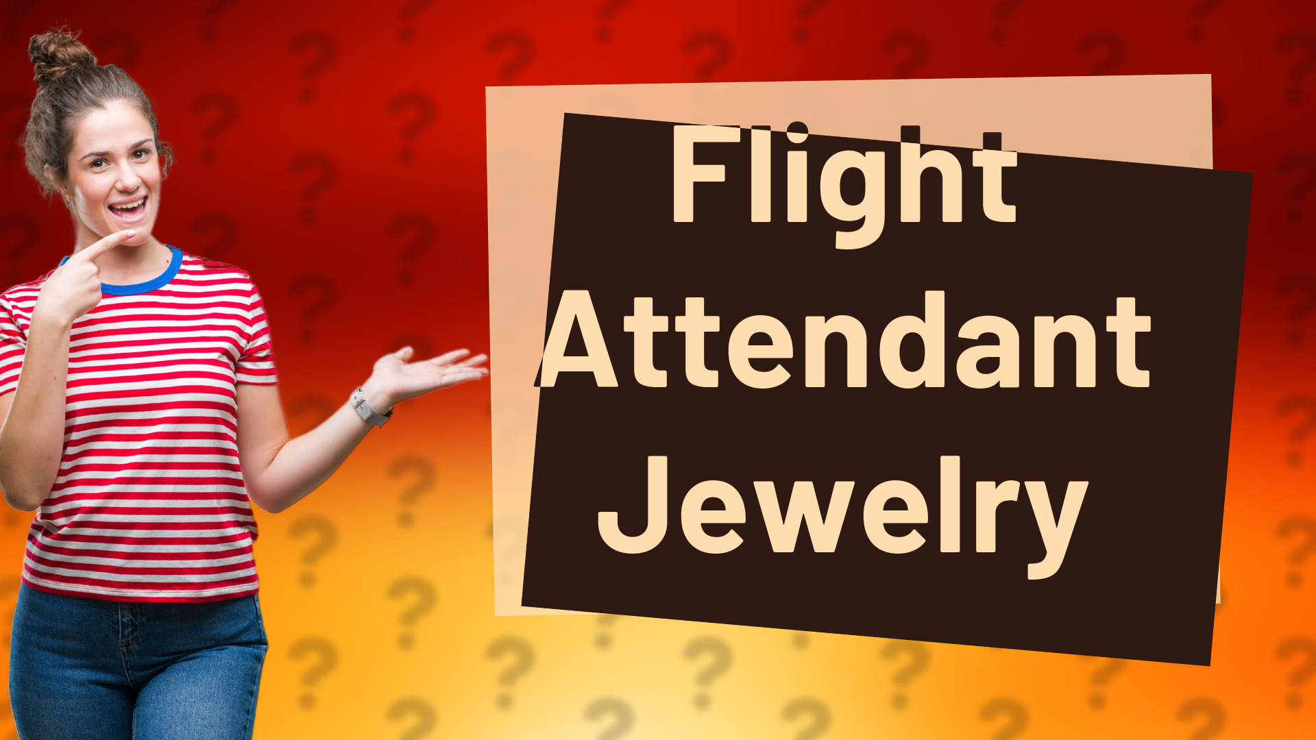 Flight Attendant Jewelry