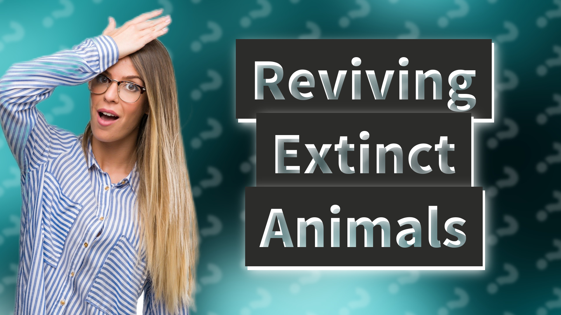 Reviving Extinct Animals
