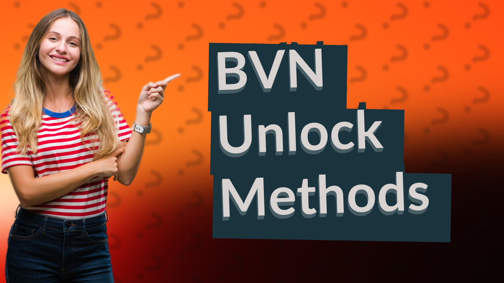 BVN Unlock Methods