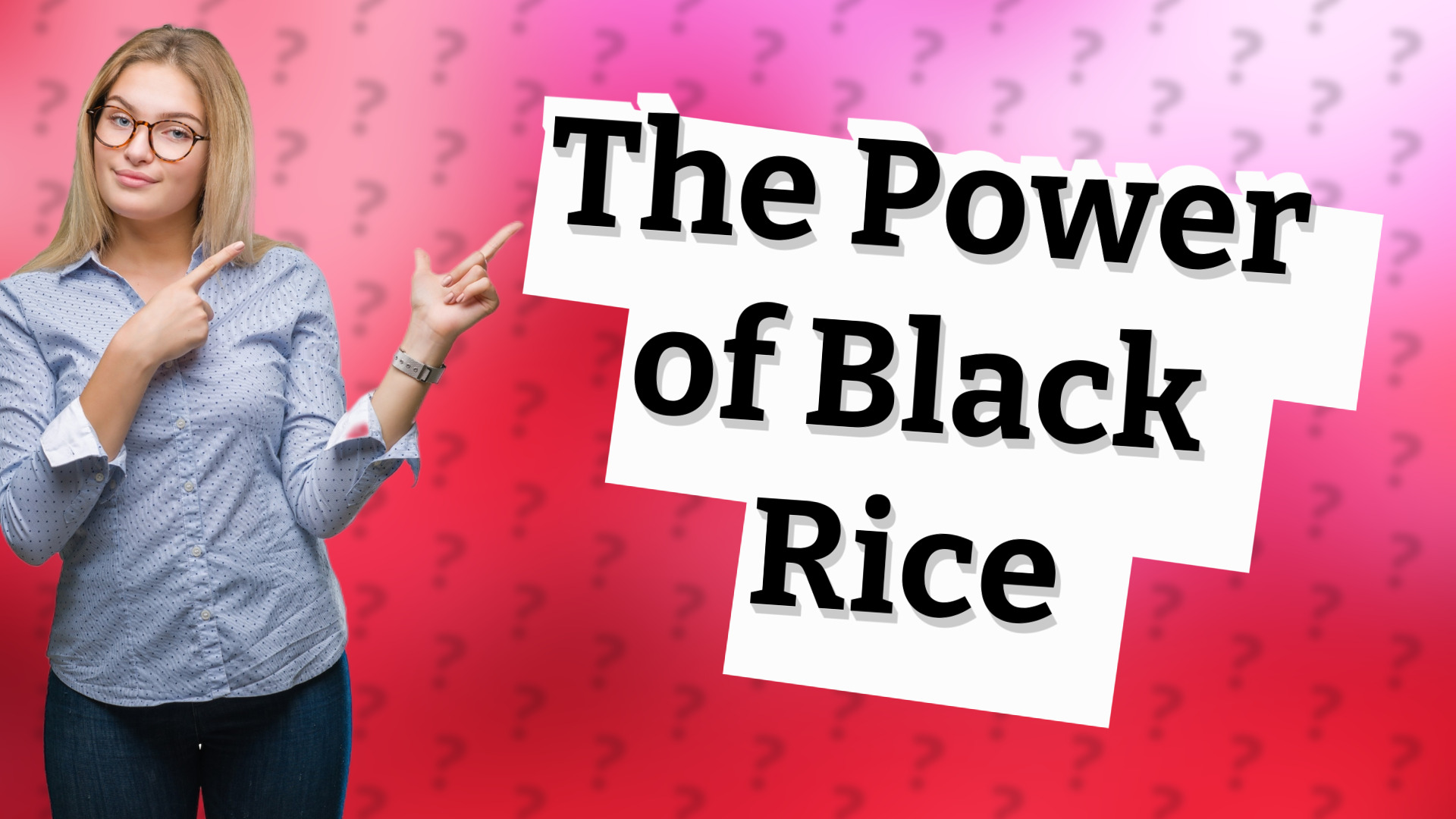 The Power of Black Rice