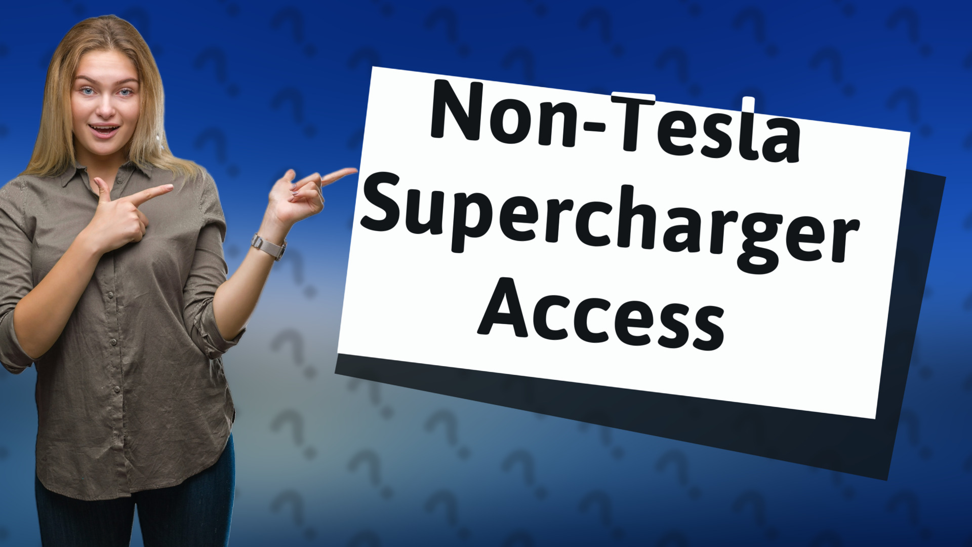 Non-Tesla Supercharger Access