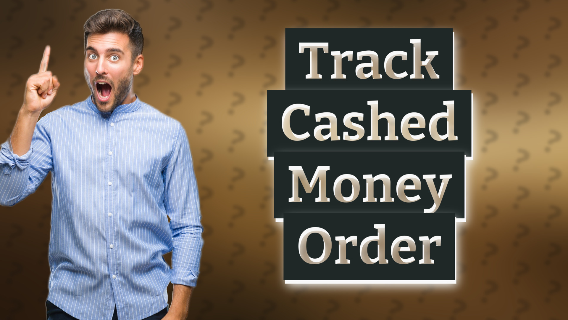 Track Cashed Money Order