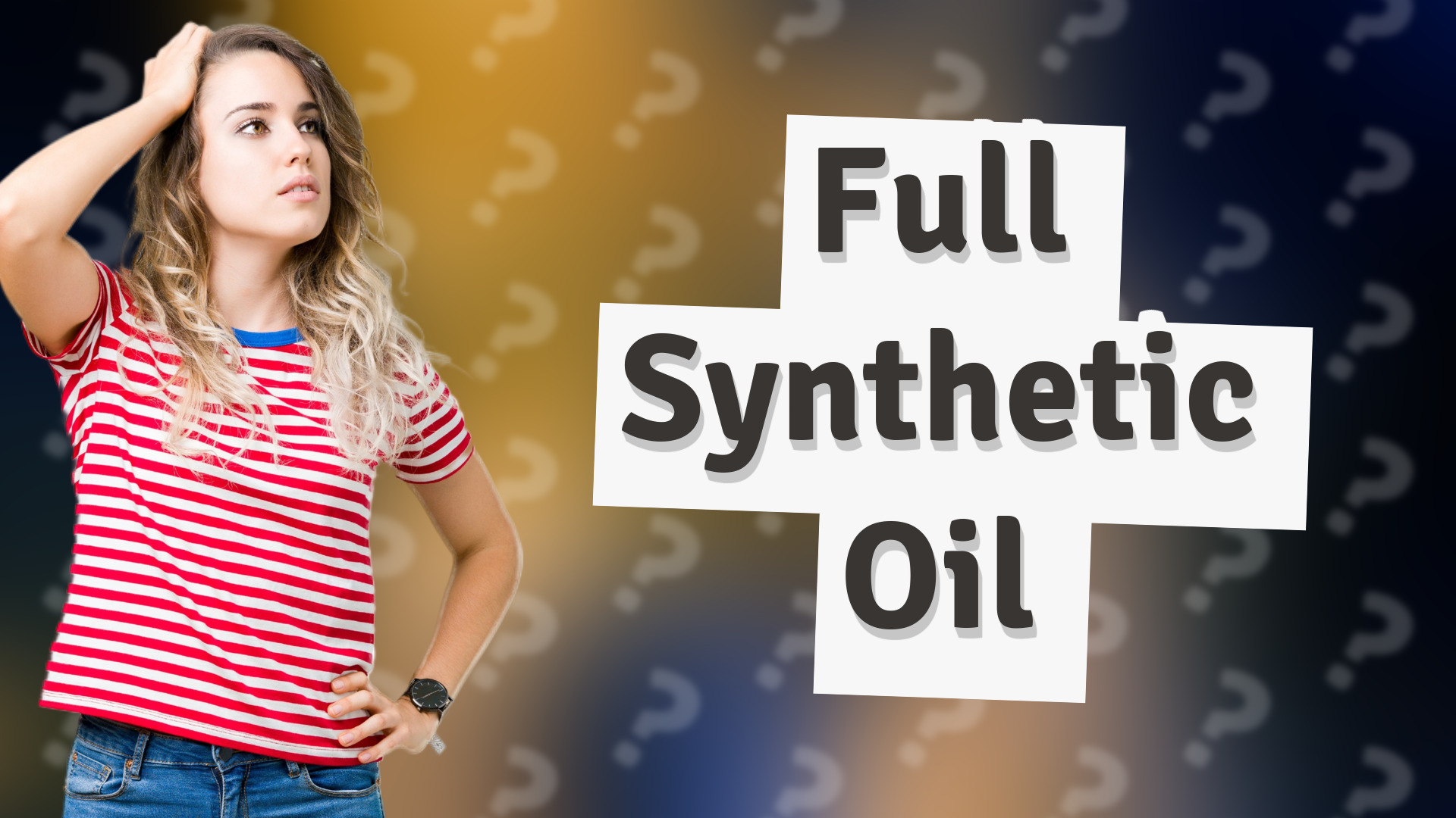 Full Synthetic Oil