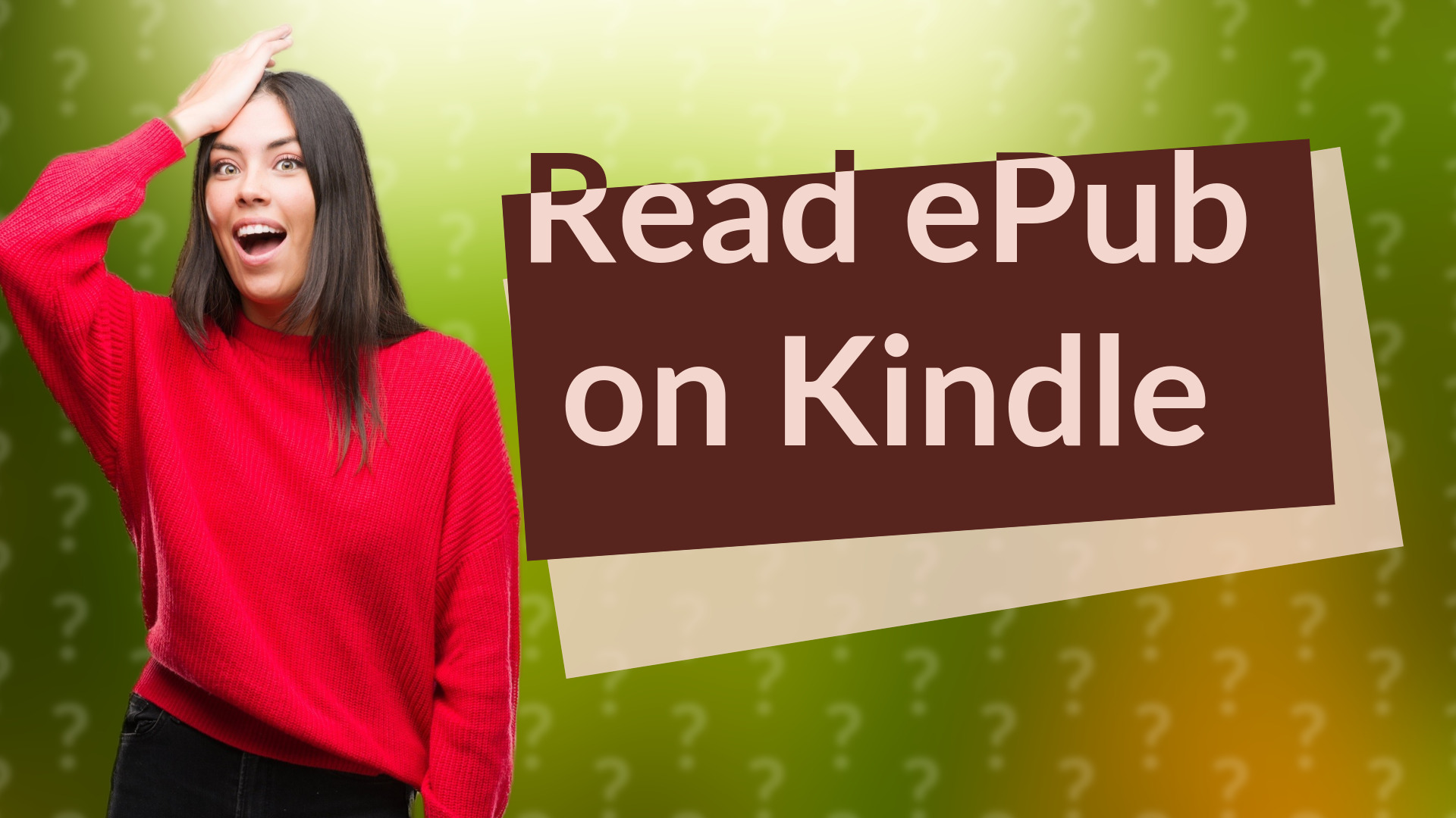 Read ePub on Kindle