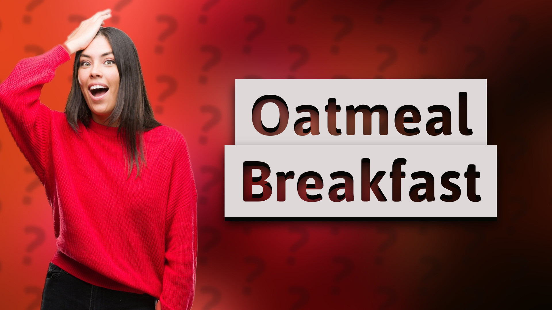 Oatmeal Breakfast