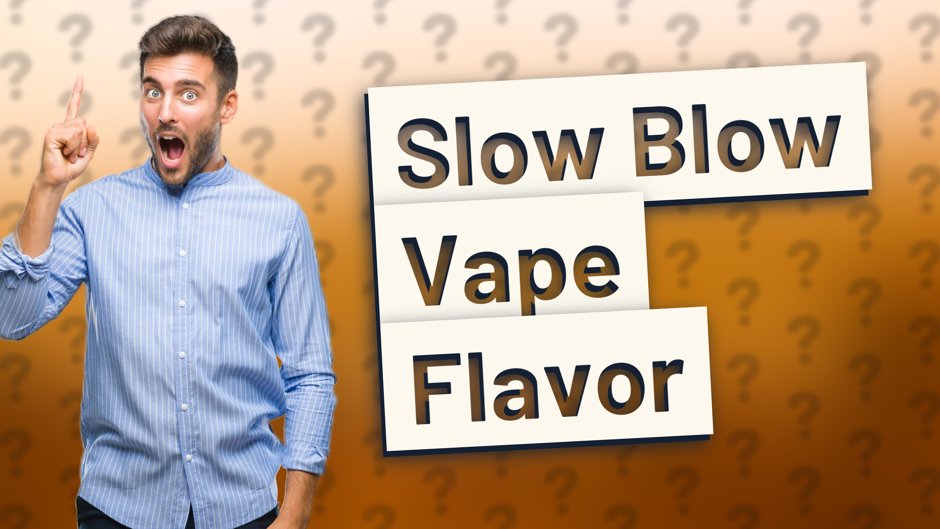 Slow Blow Vape Flavor