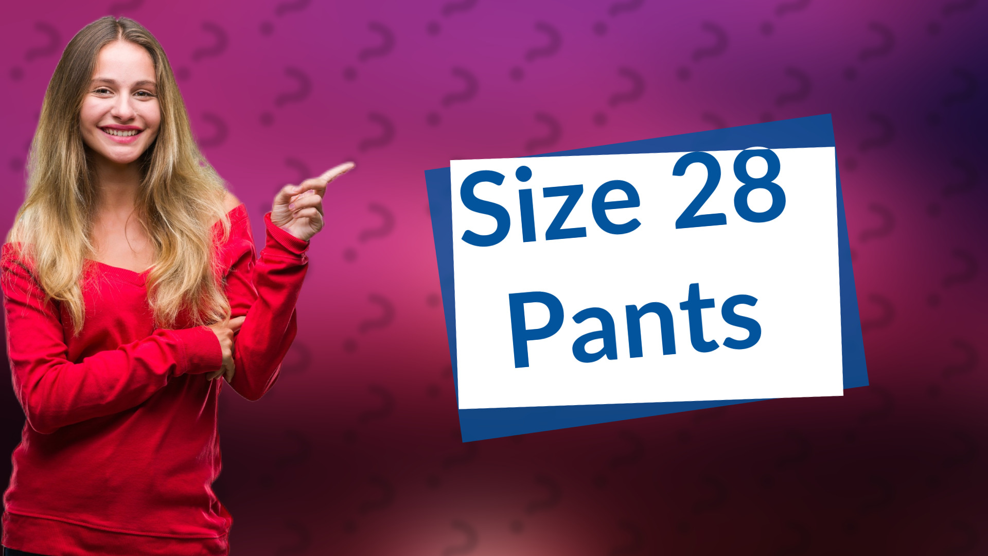 Size 28 Pants