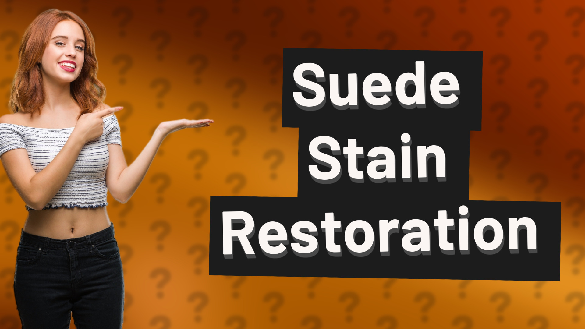 Suede Stain Restoration