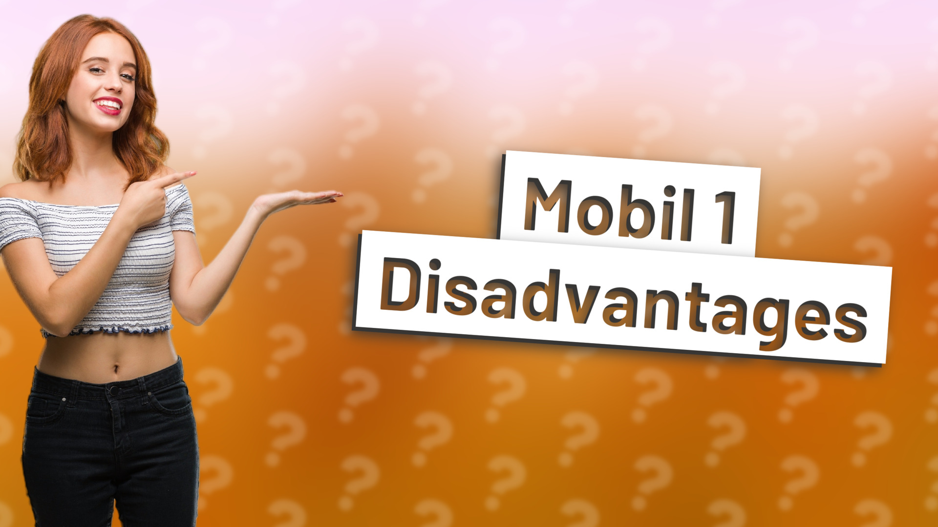Mobil 1 Disadvantages