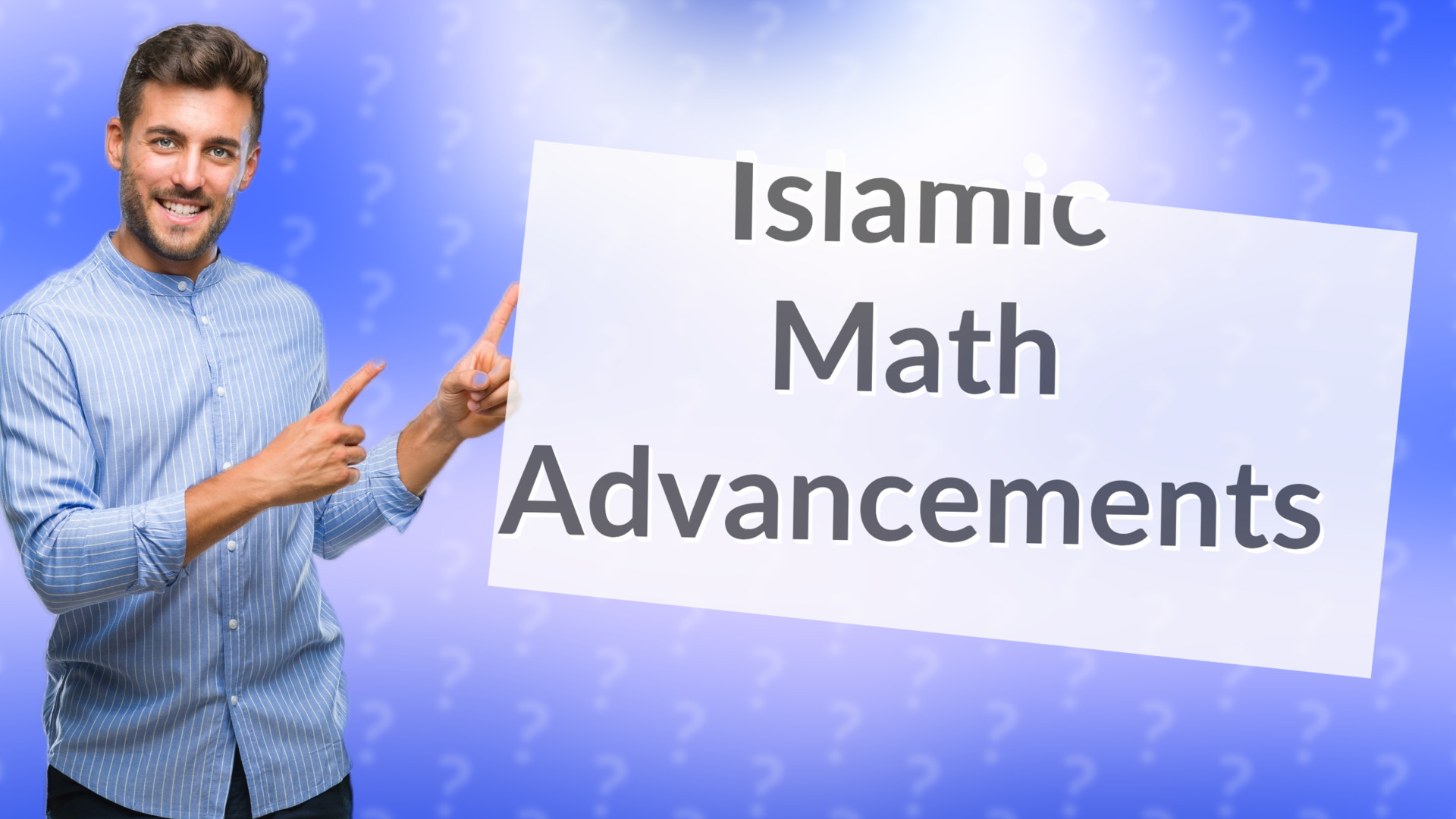 Islamic Math Advancements