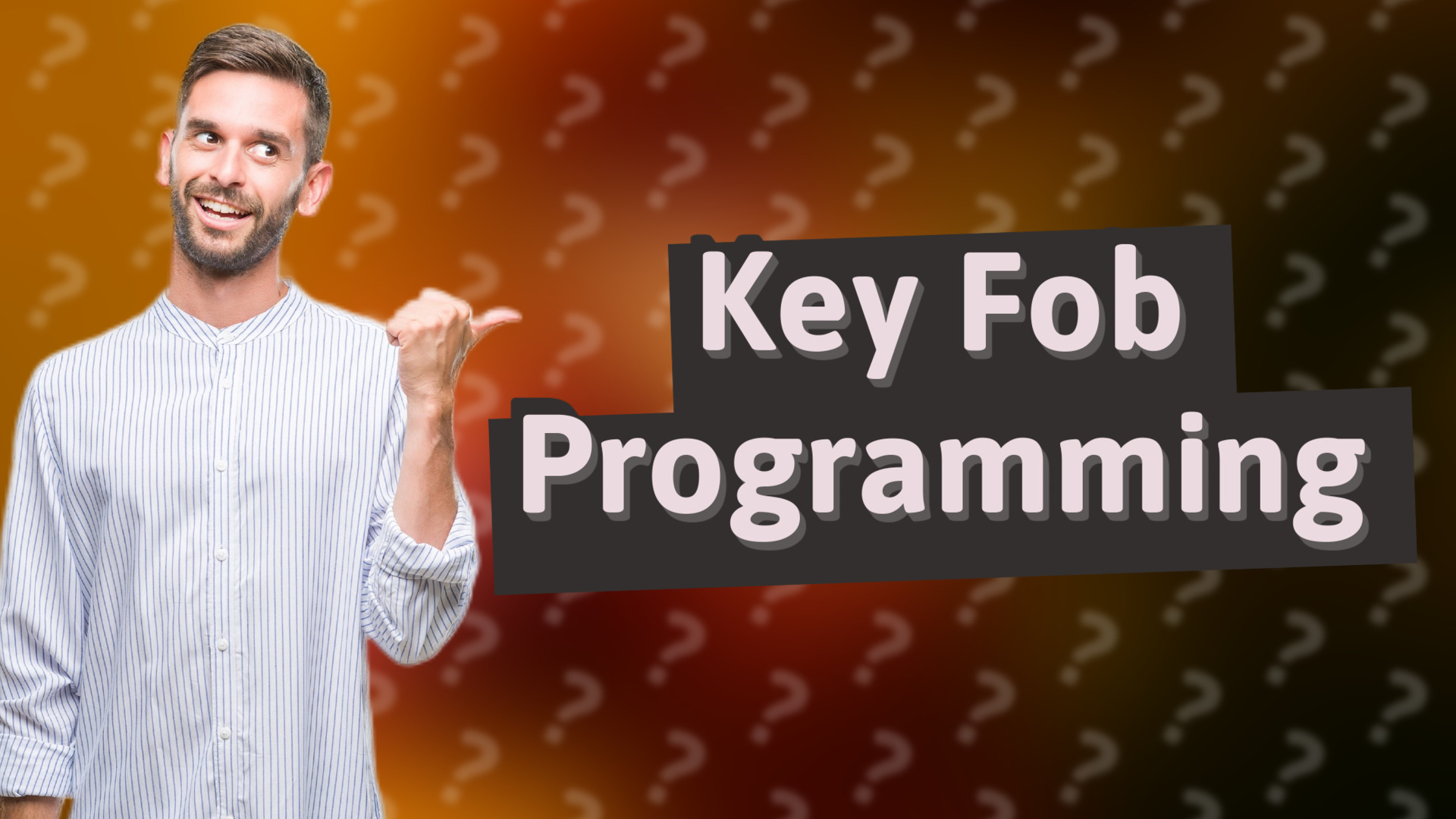 Key Fob Programming