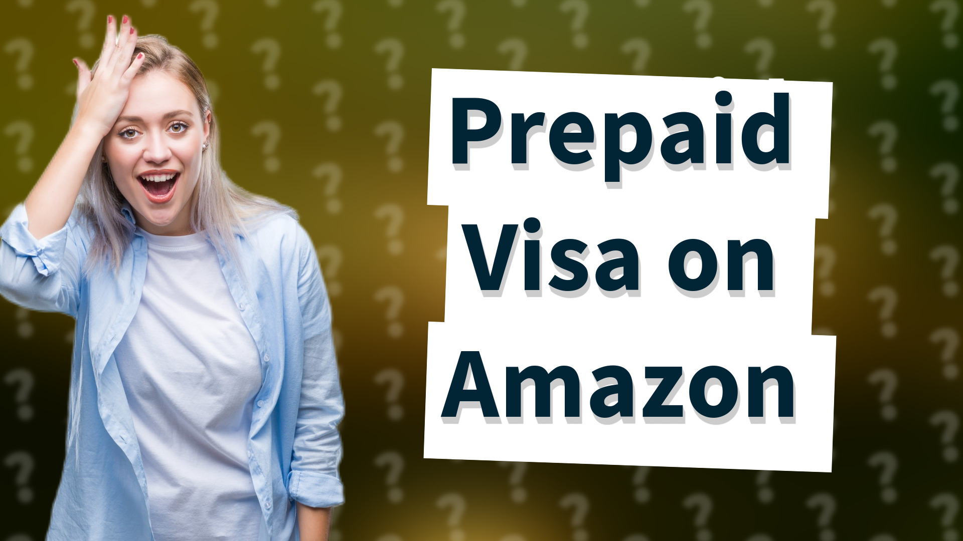 Prepaid Visa on Amazon
