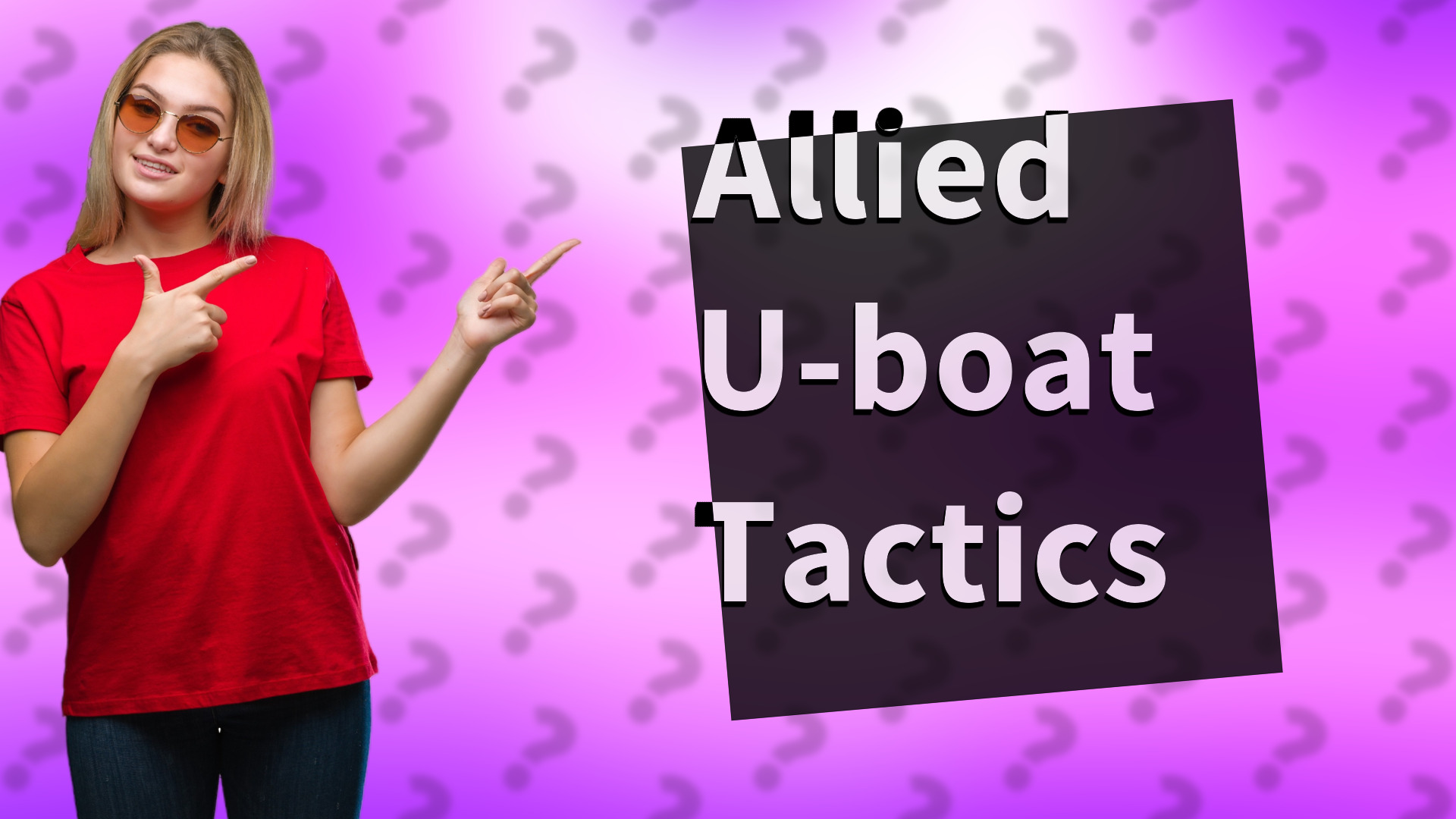 Allied U-boat Tactics