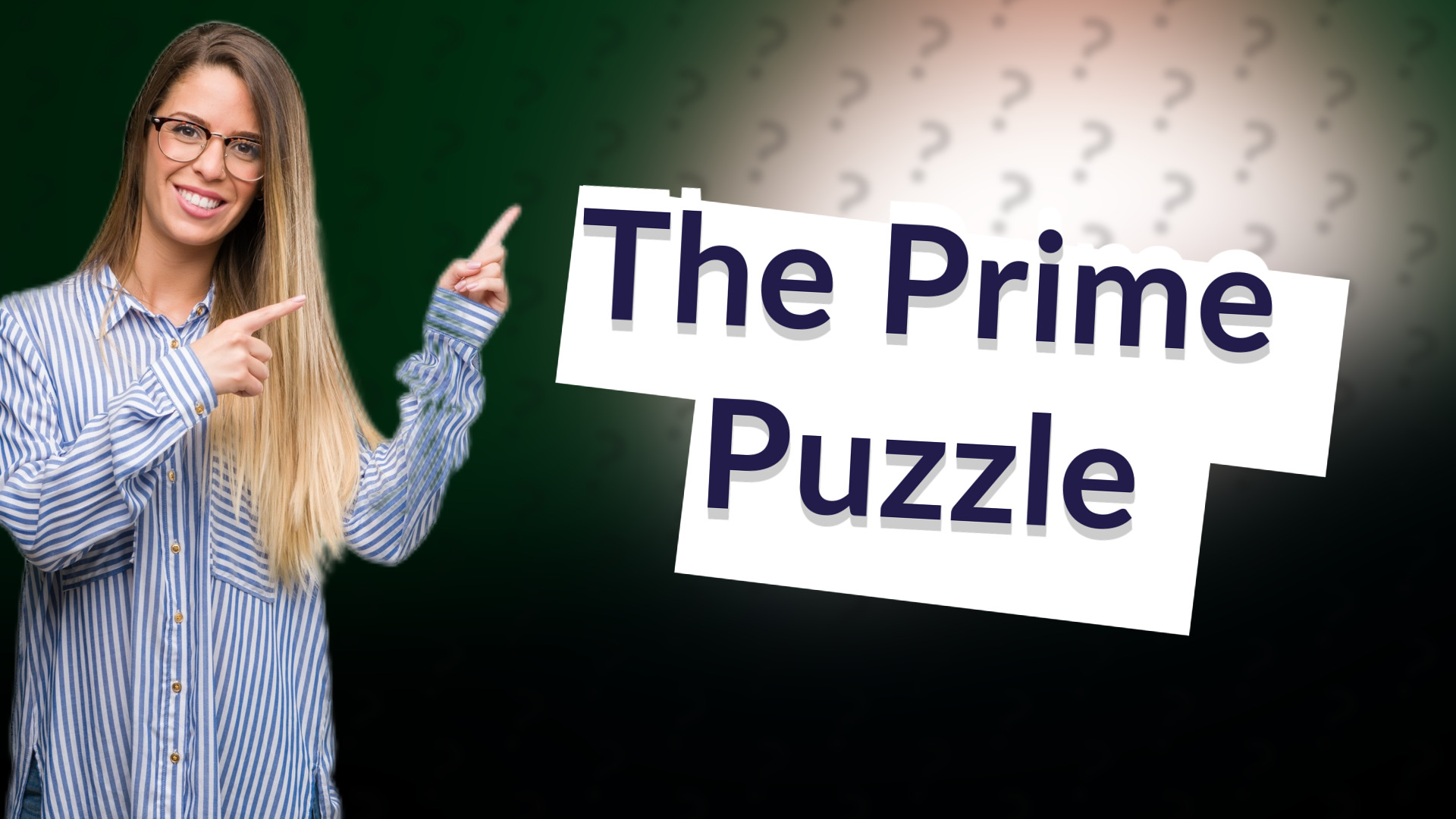 The Prime Puzzle