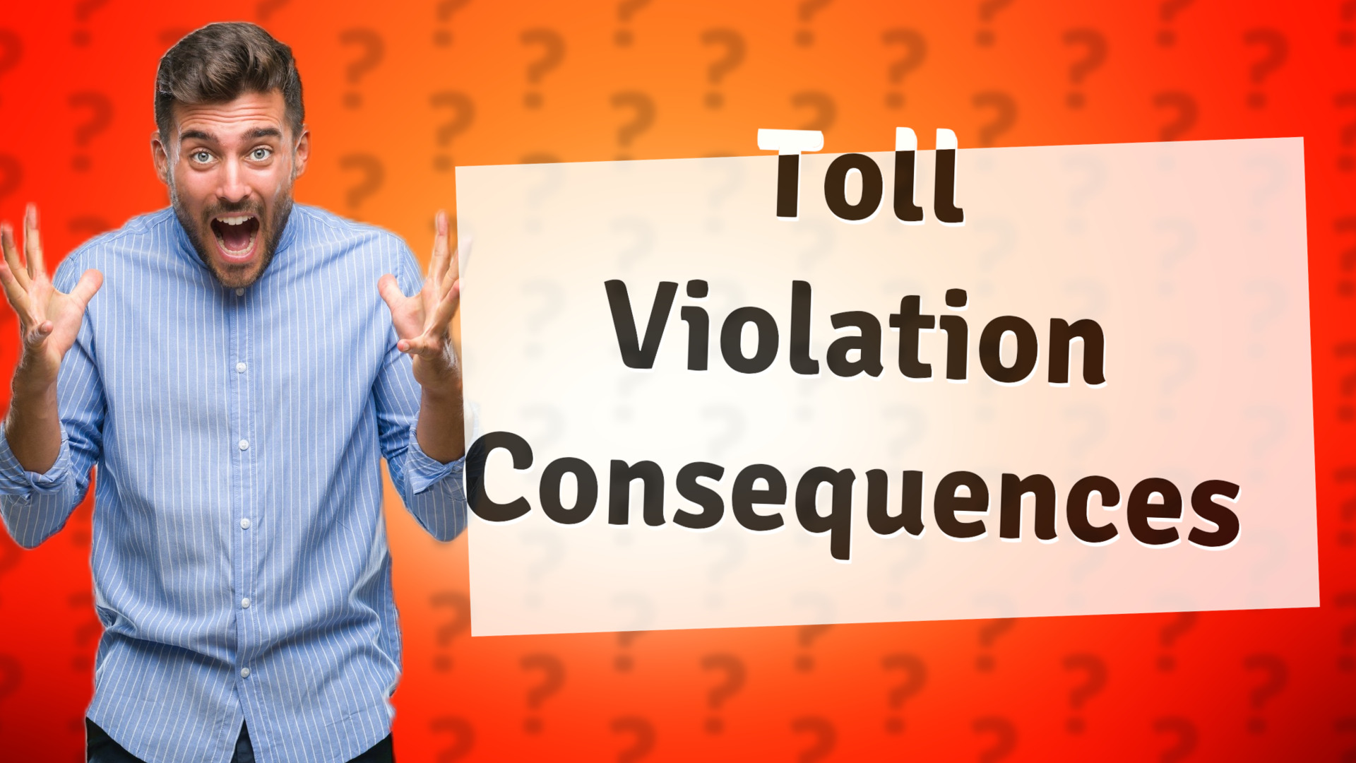 Toll Violation Consequences
