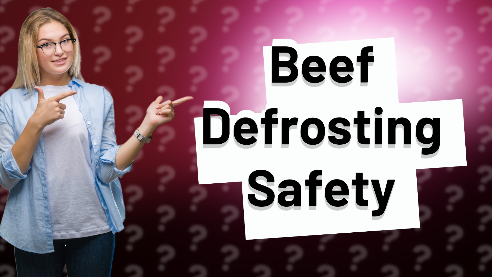 Beef Defrosting Safety