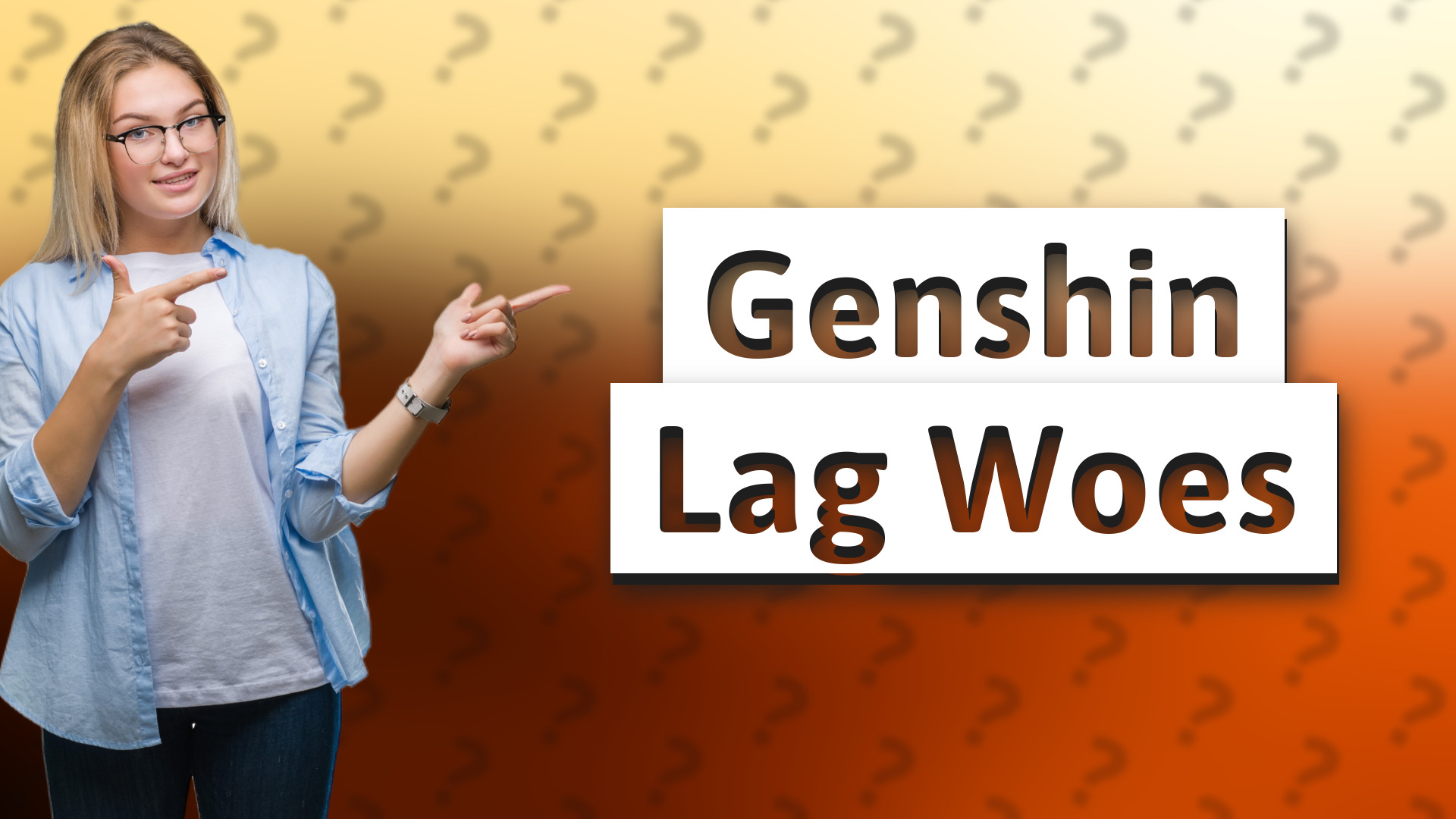 Genshin Lag Woes