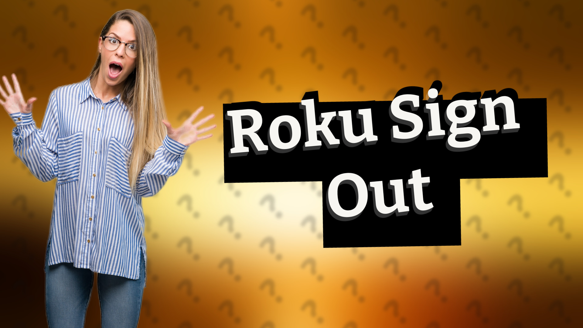Roku Sign Out