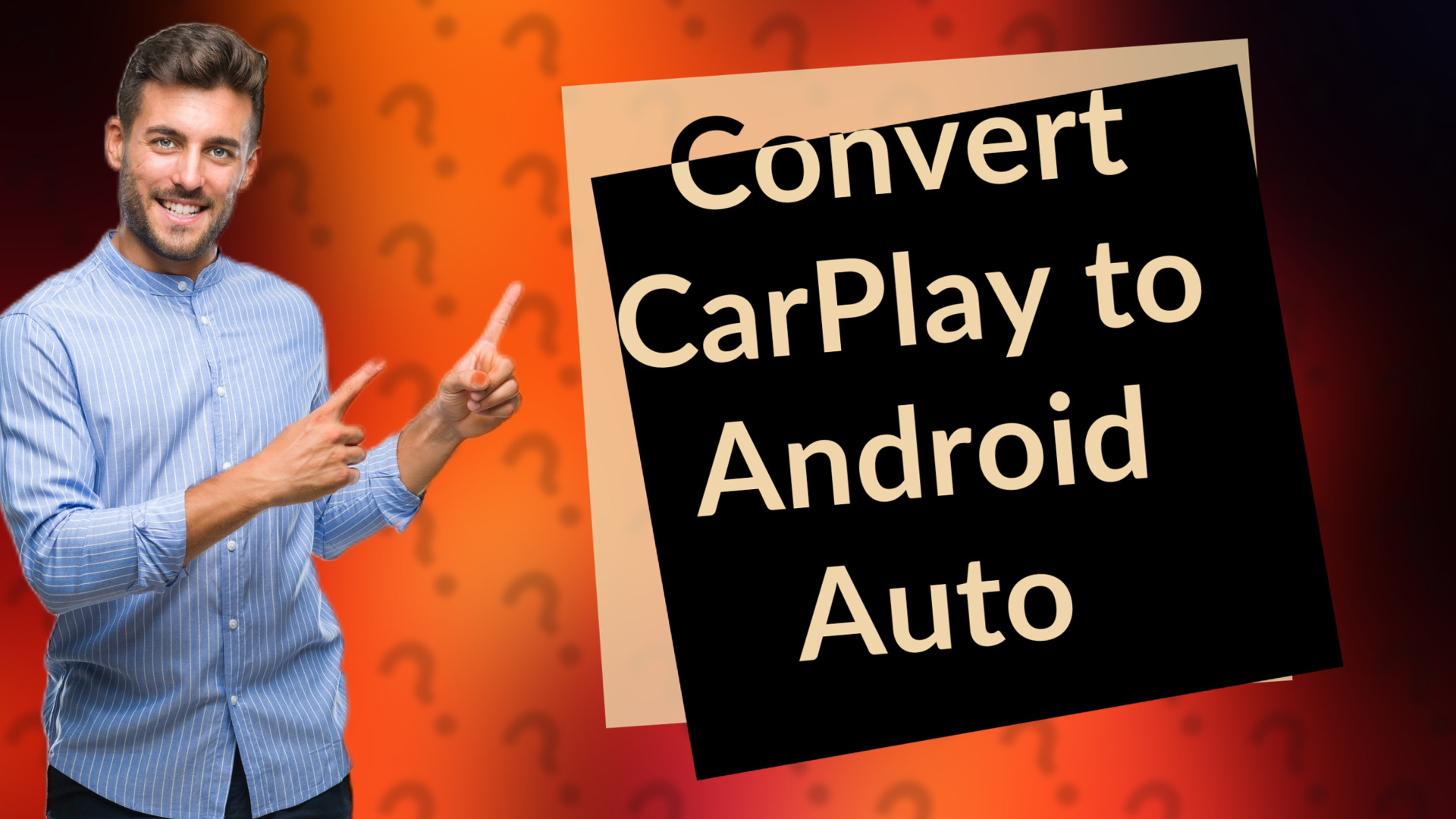 Convert CarPlay to Android Auto