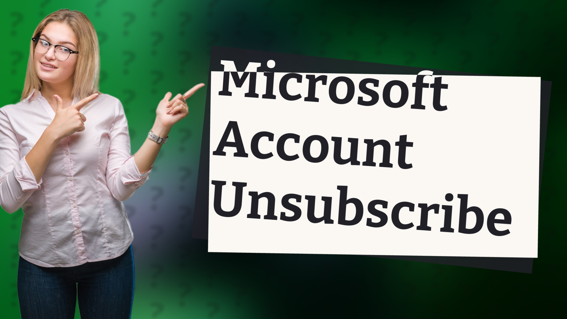 Microsoft Account Unsubscribe