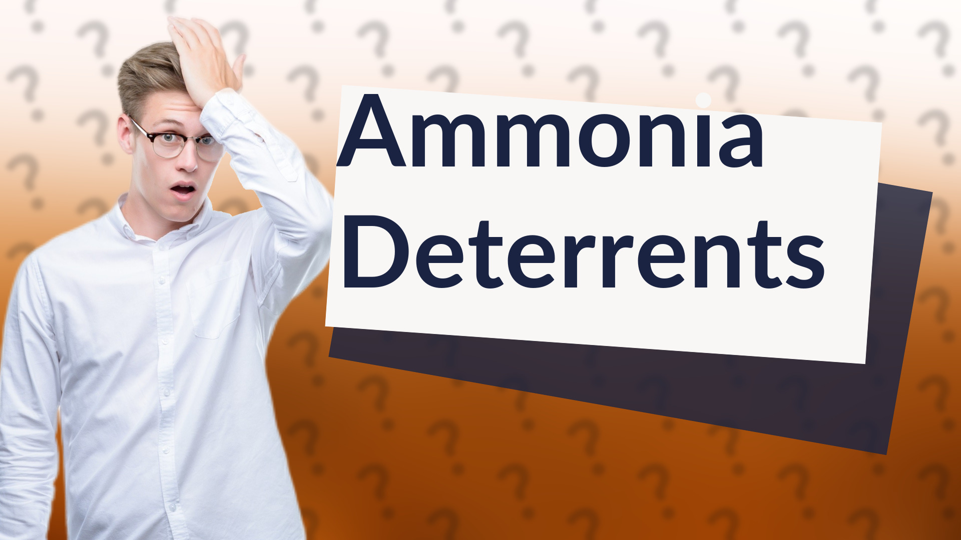 Ammonia Deterrents