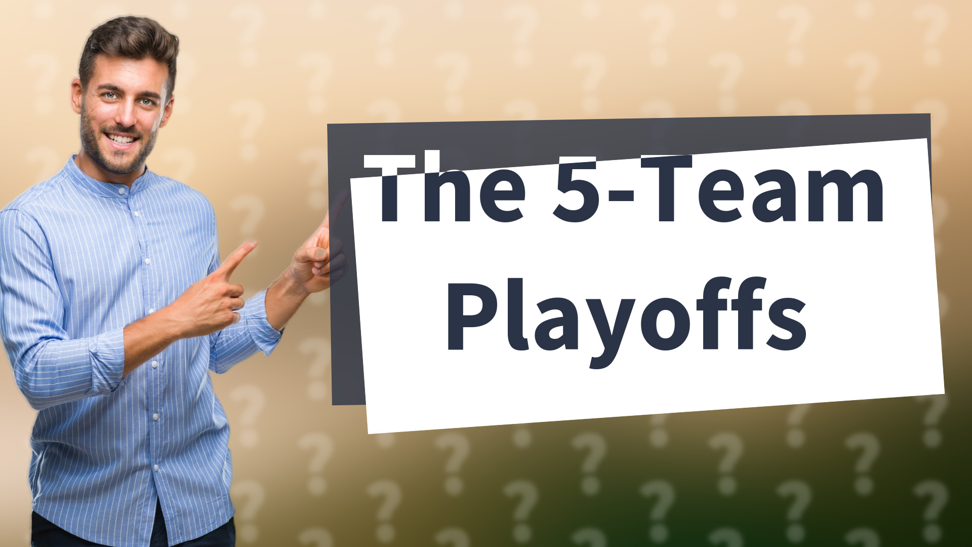 The 5-Team Playoffs